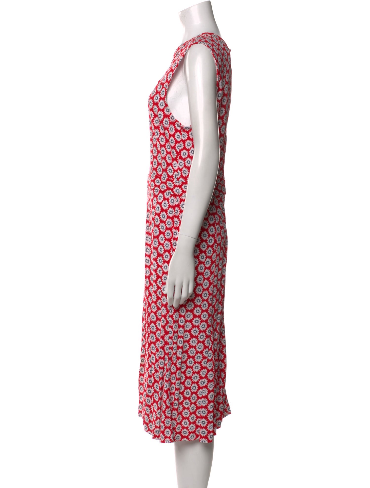 Tory Burch Printed Midi Length Dress