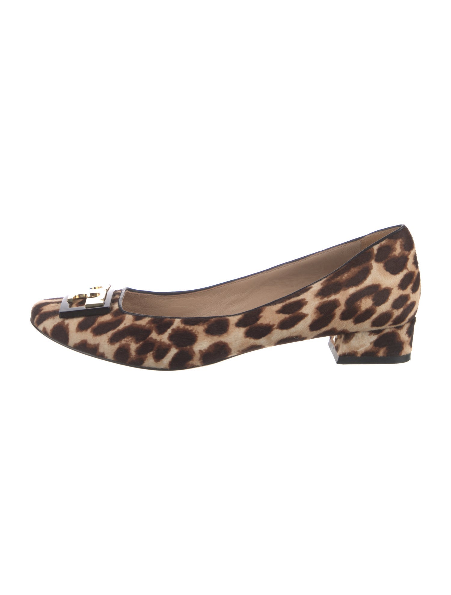Tory Burch Ponyhair Animal Print Pumps