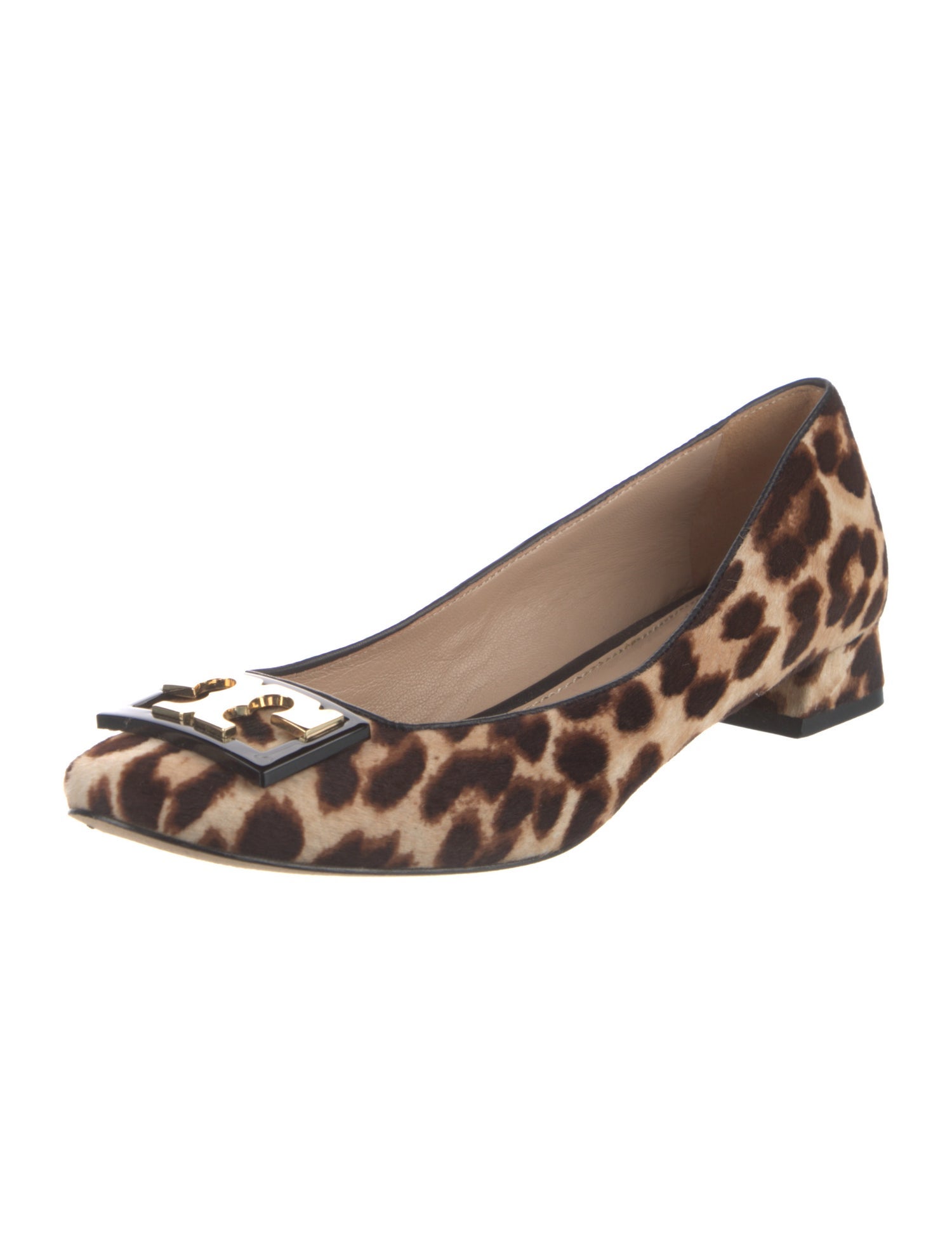 Tory Burch Ponyhair Animal Print Pumps