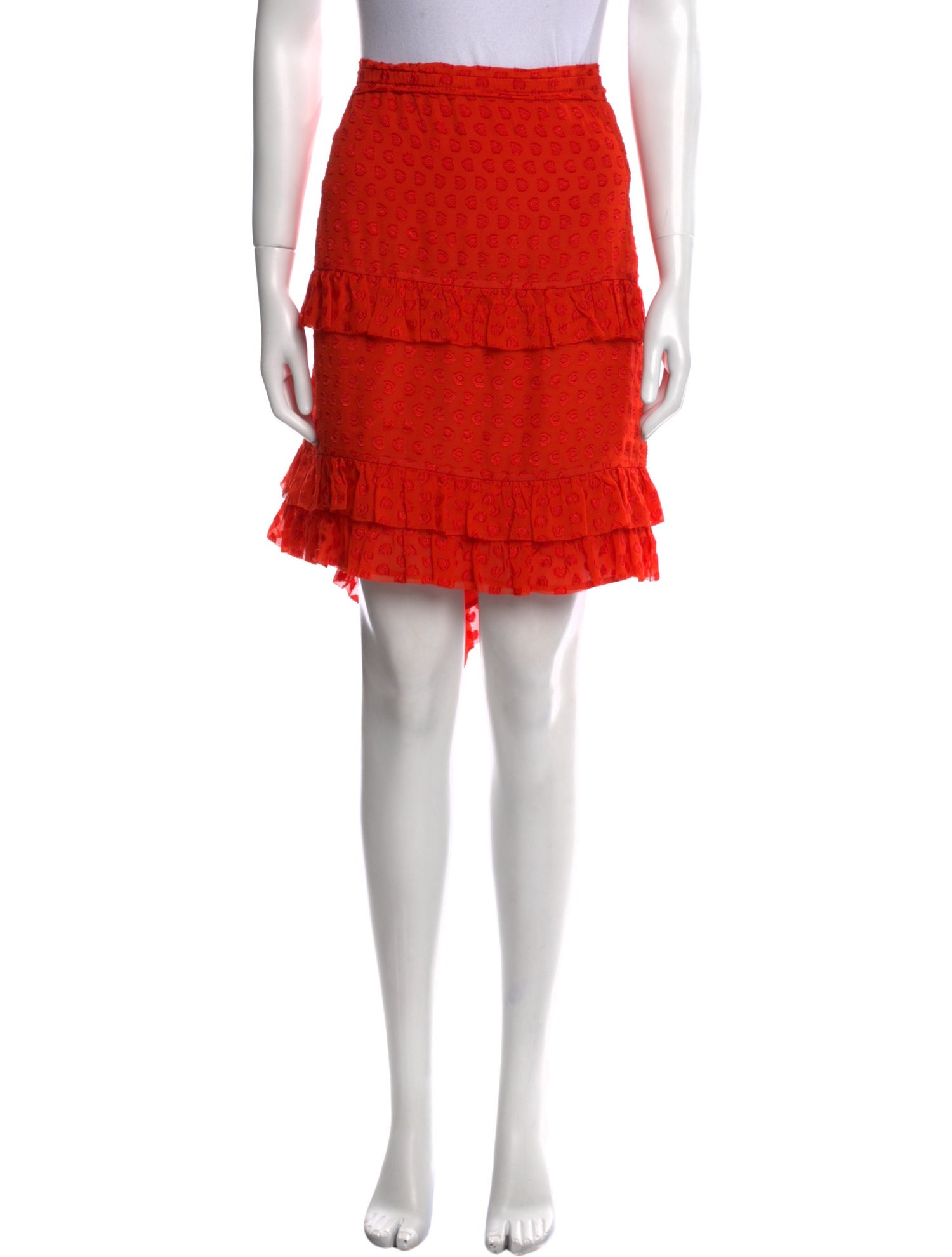 Tory Burch Silk Knee-Length Skirt