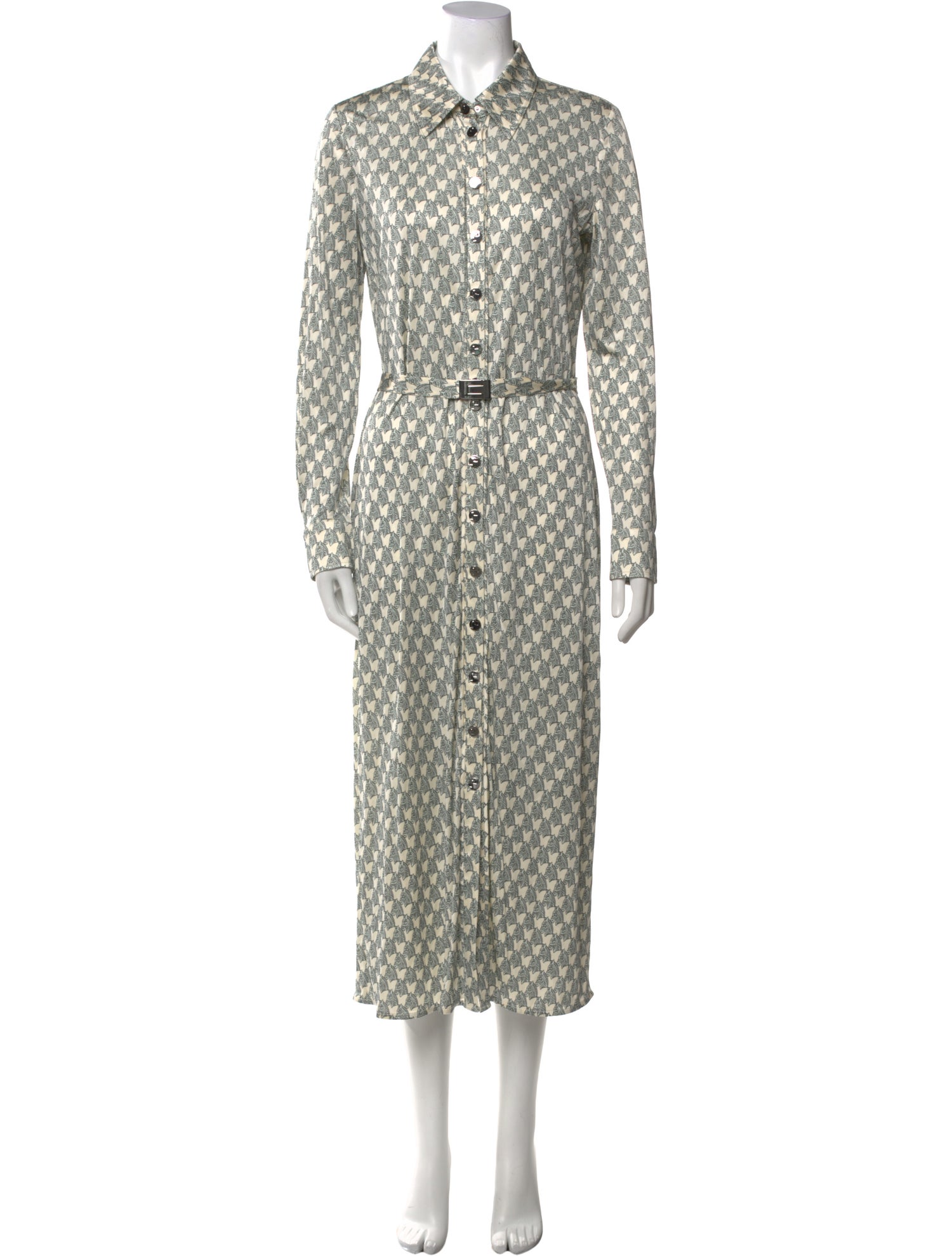Tory Burch Polka Dot Print Midi Length Dress w/ Tags