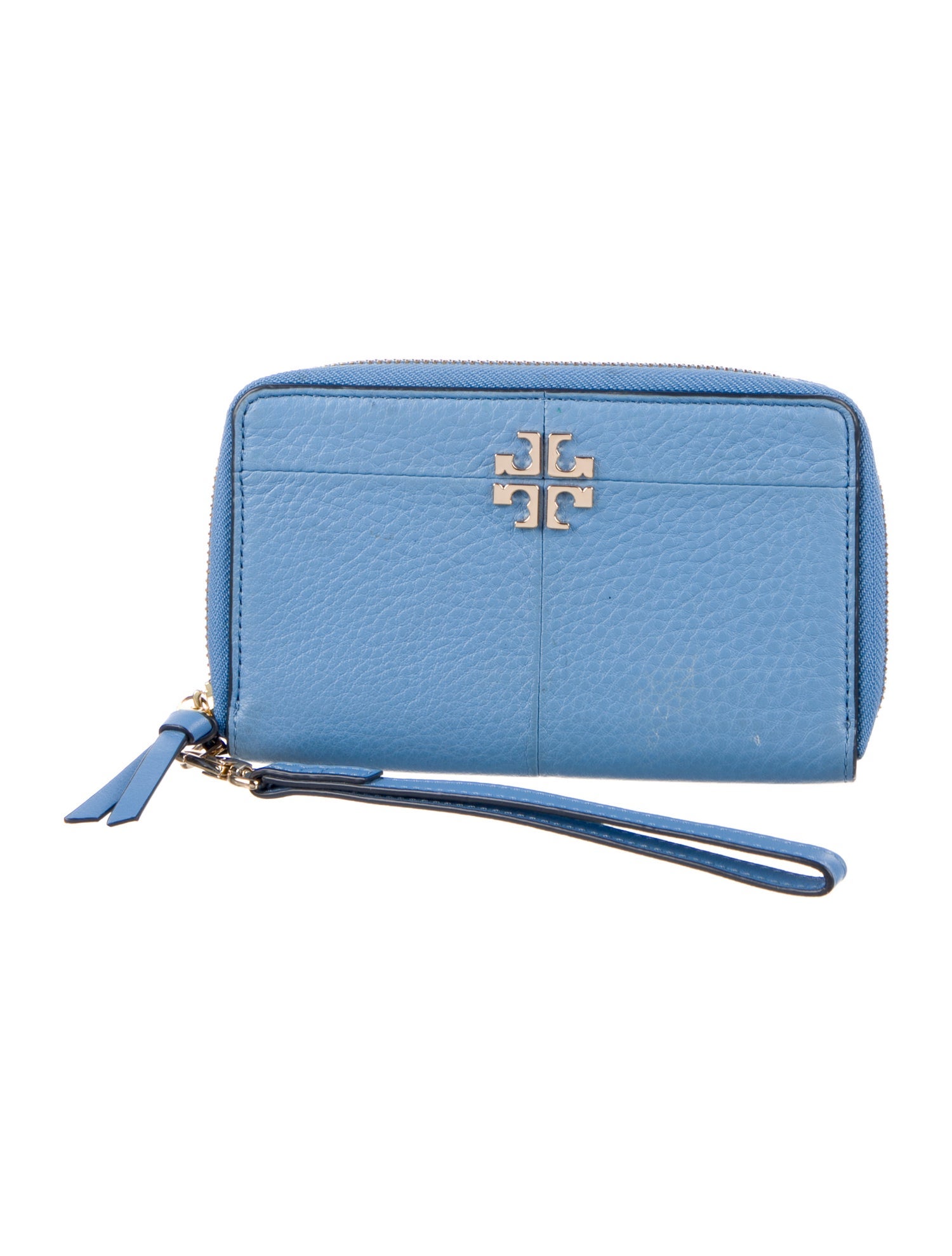 Tory Burch Leather Wristlet