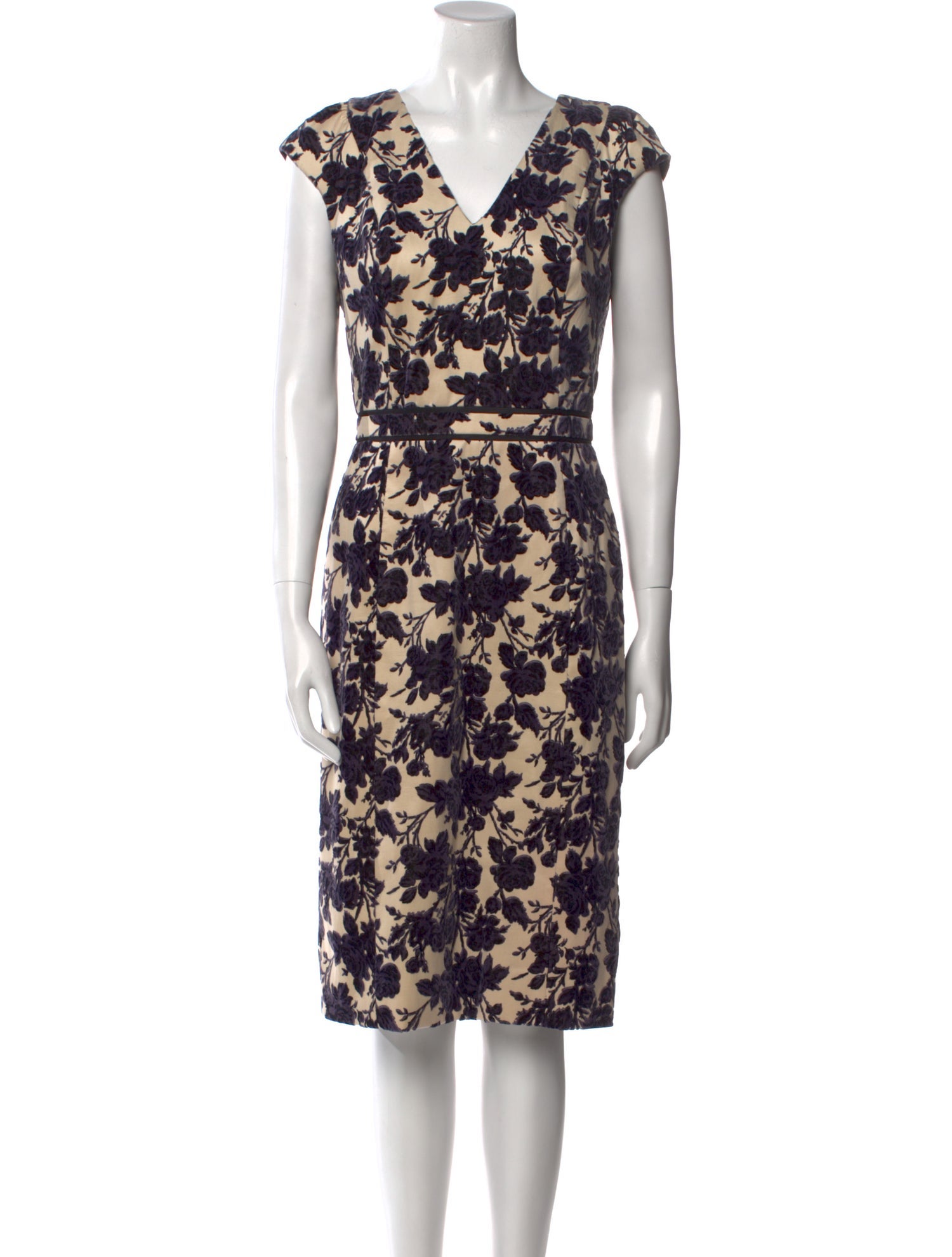 Tory Burch Printed Knee-Length Dress