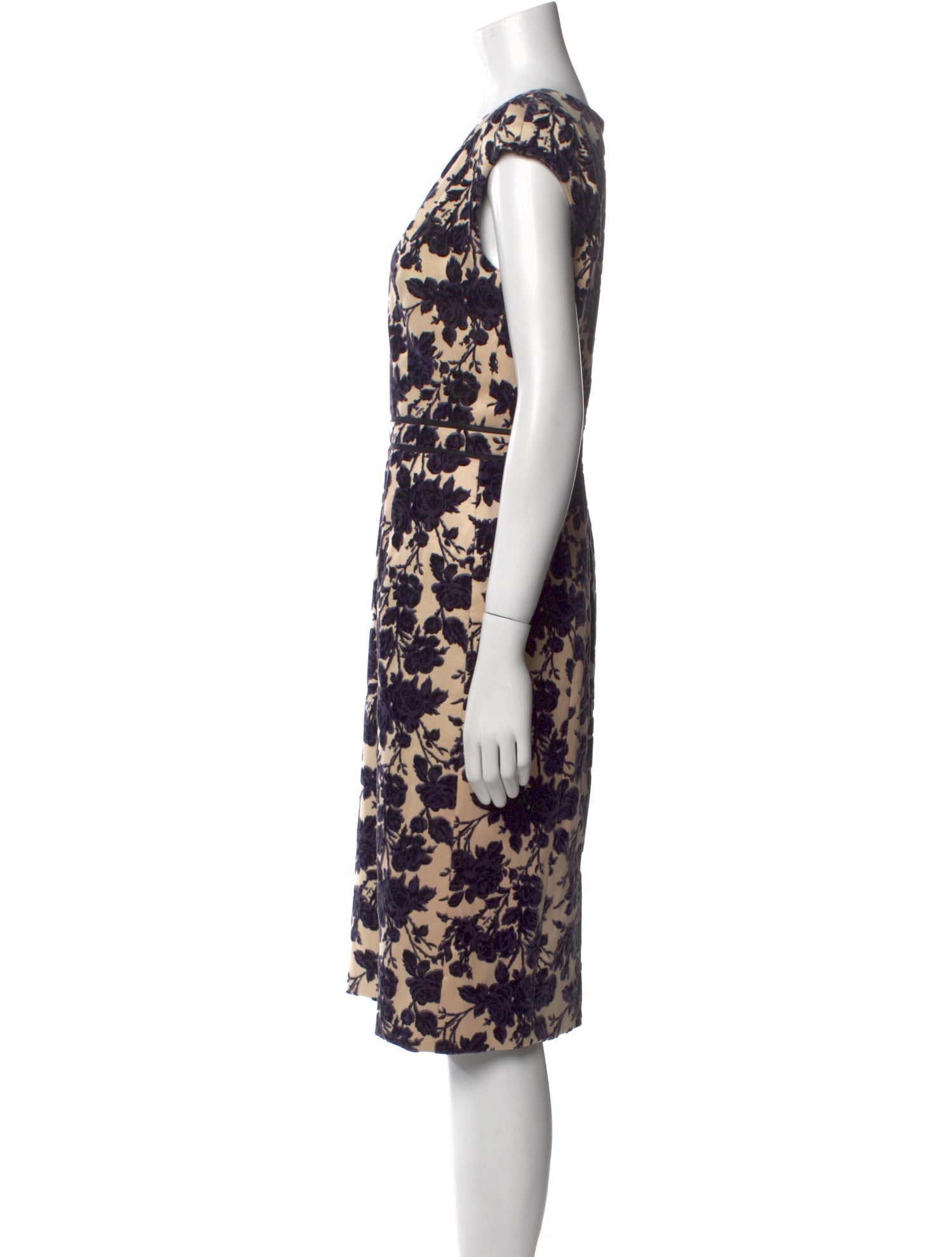 Tory Burch Printed Knee-Length Dress