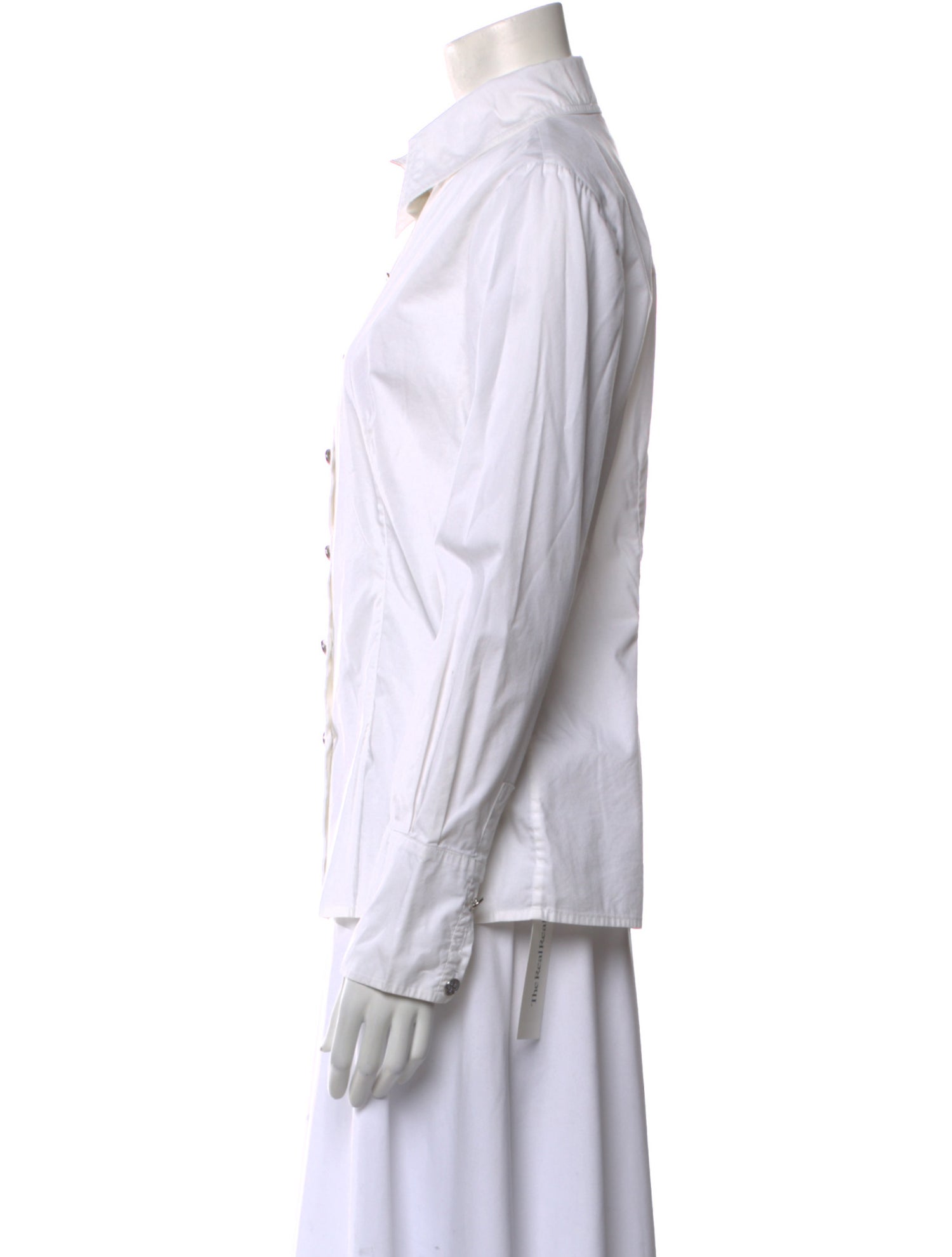 Tory Burch Long Sleeve Button-Up Top