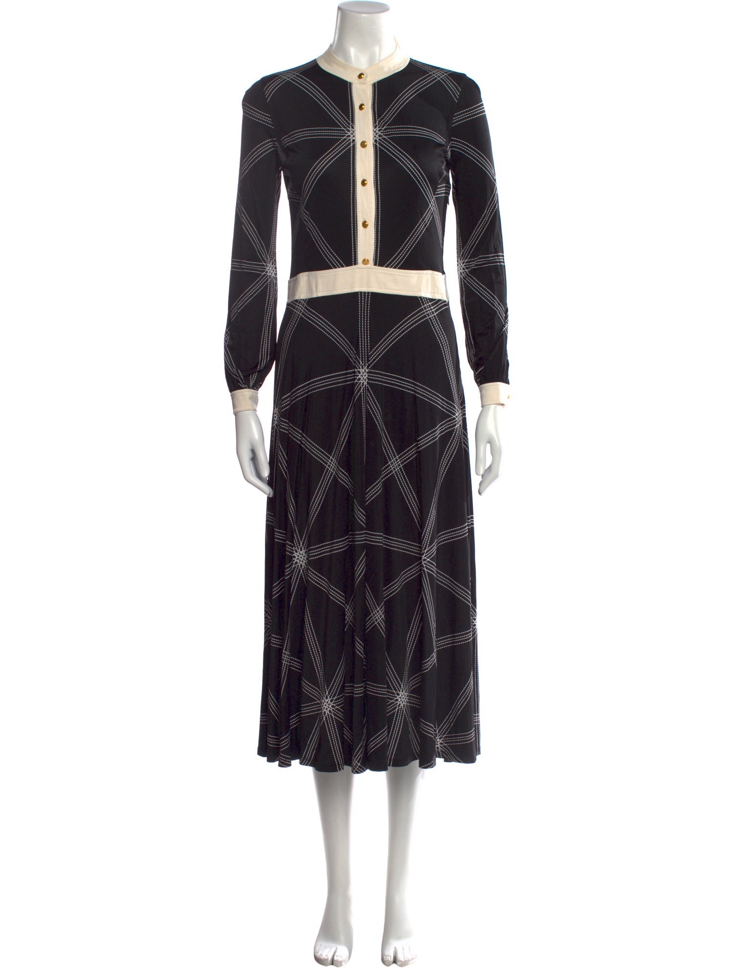 Tory Burch Printed Midi Length Dress