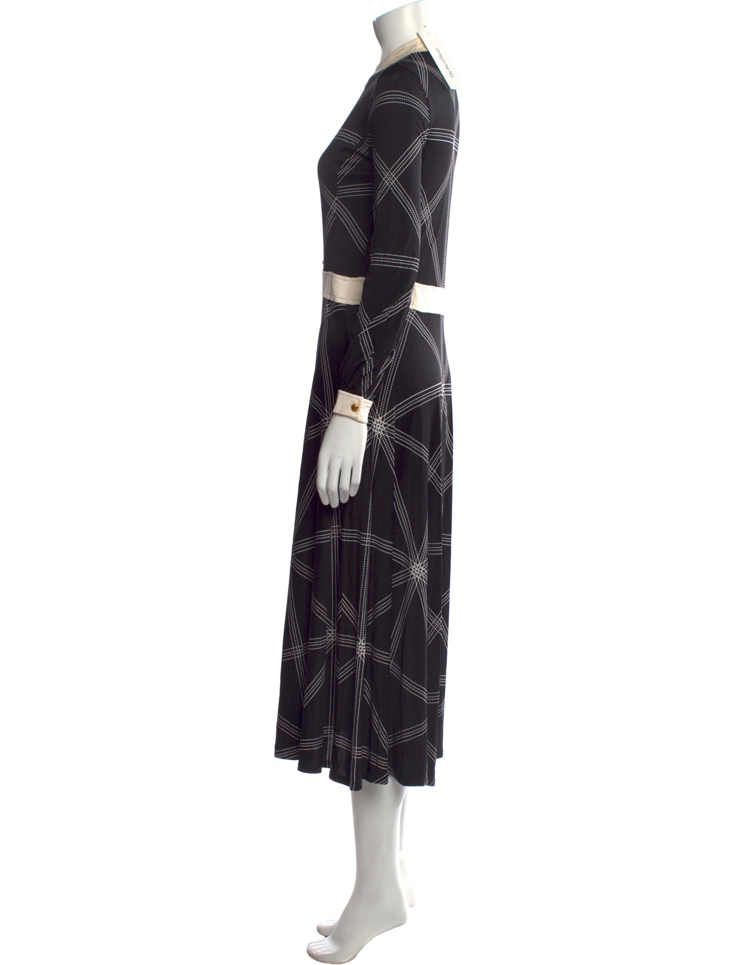 Tory Burch Printed Midi Length Dress
