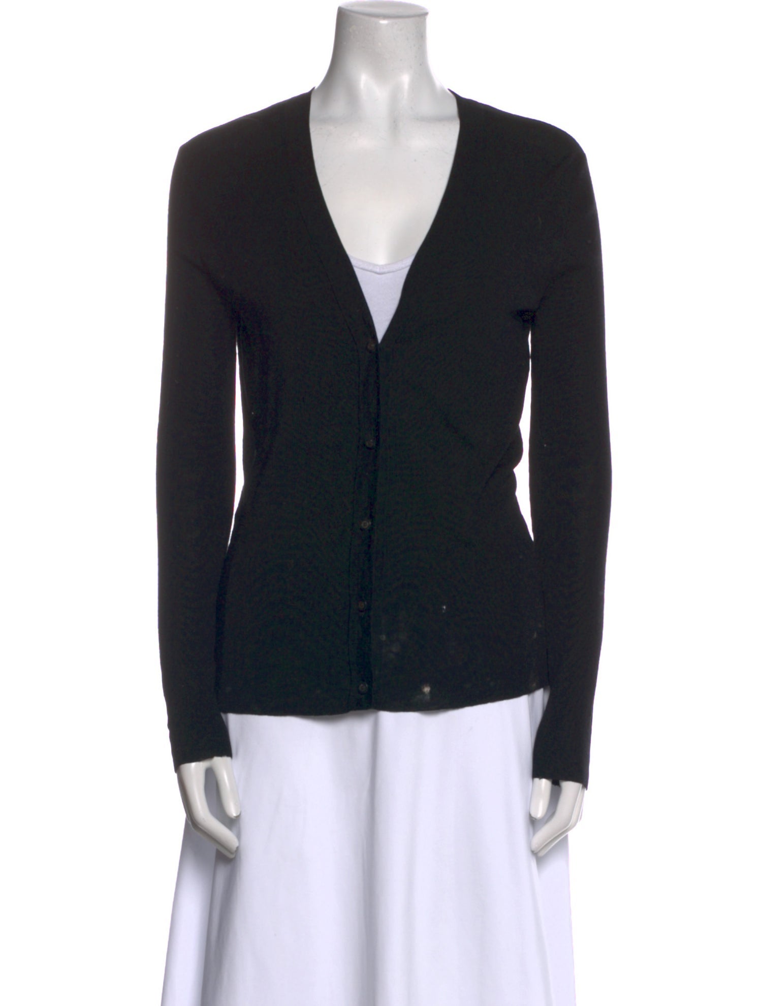 Tory Burch Merino Wool V-Neck Sweater