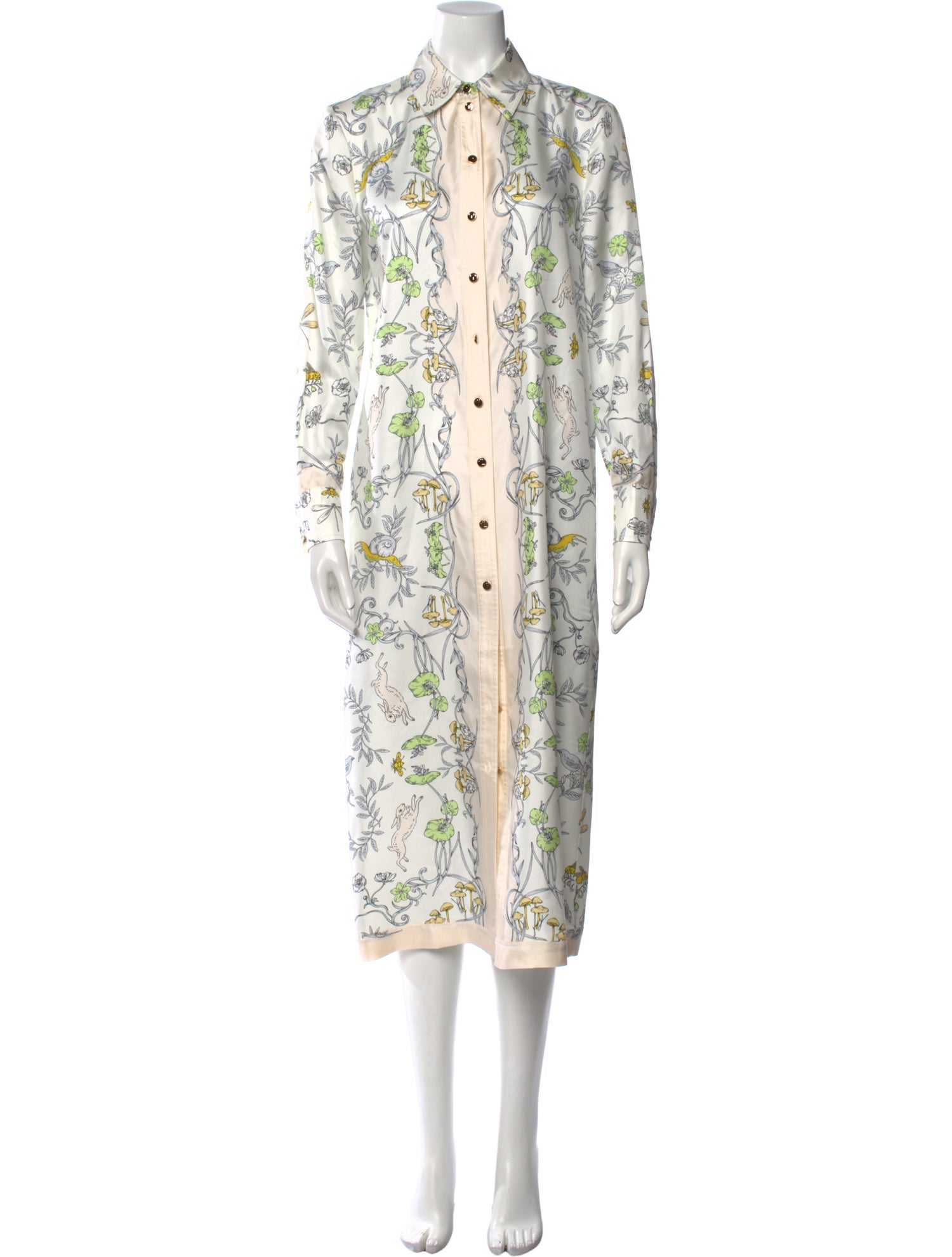 Tory Burch Silk Midi Length Dress