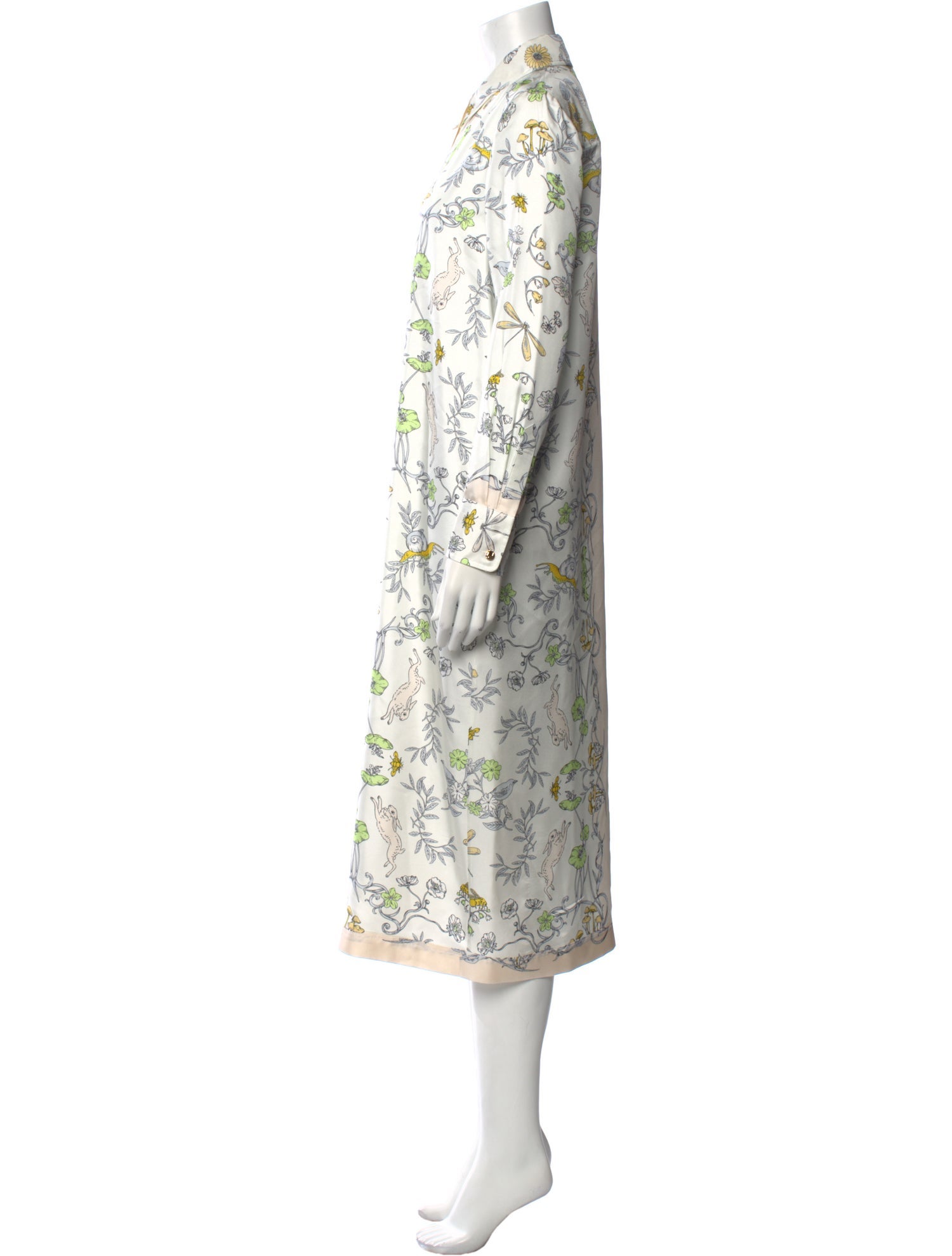 Tory Burch Silk Midi Length Dress