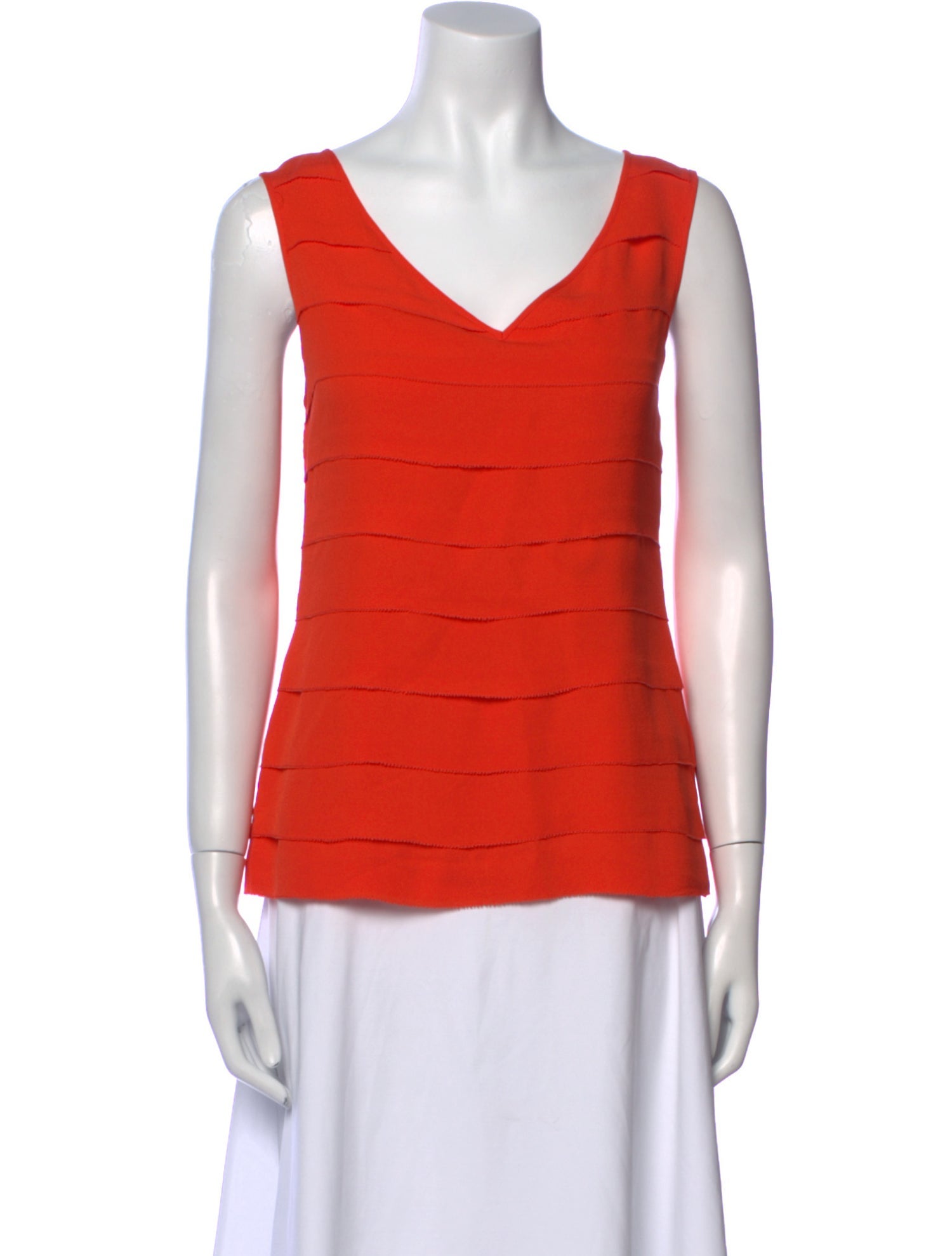 Tory Burch Silk V-Neck Top