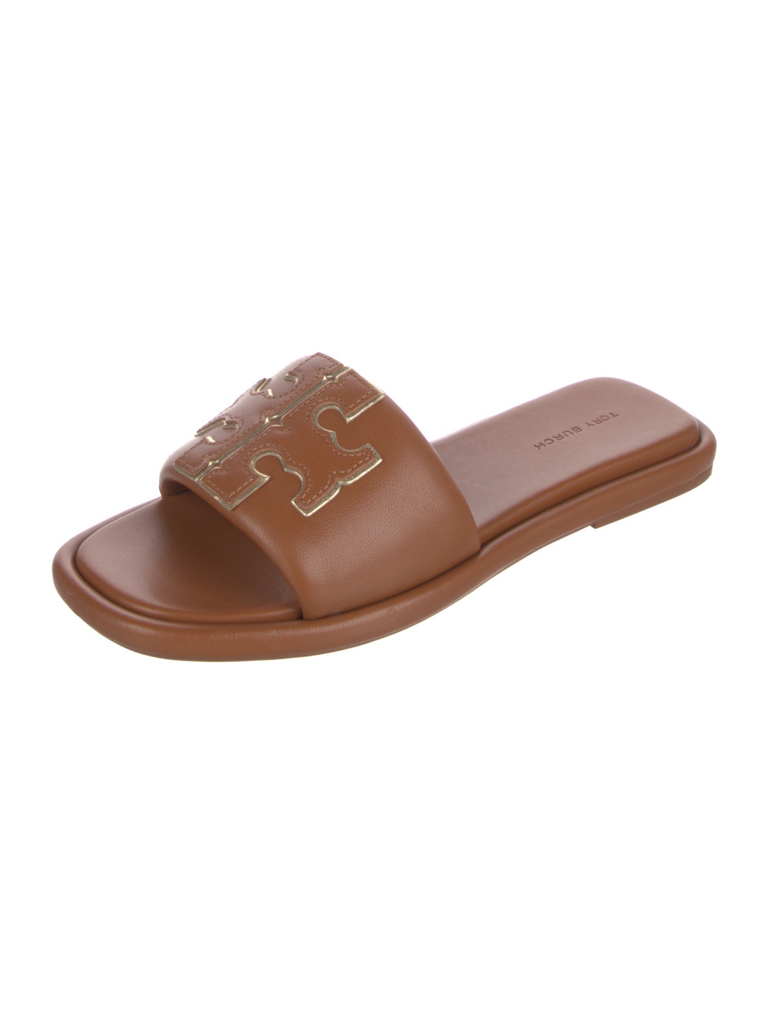 Tory Burch Leather Slides