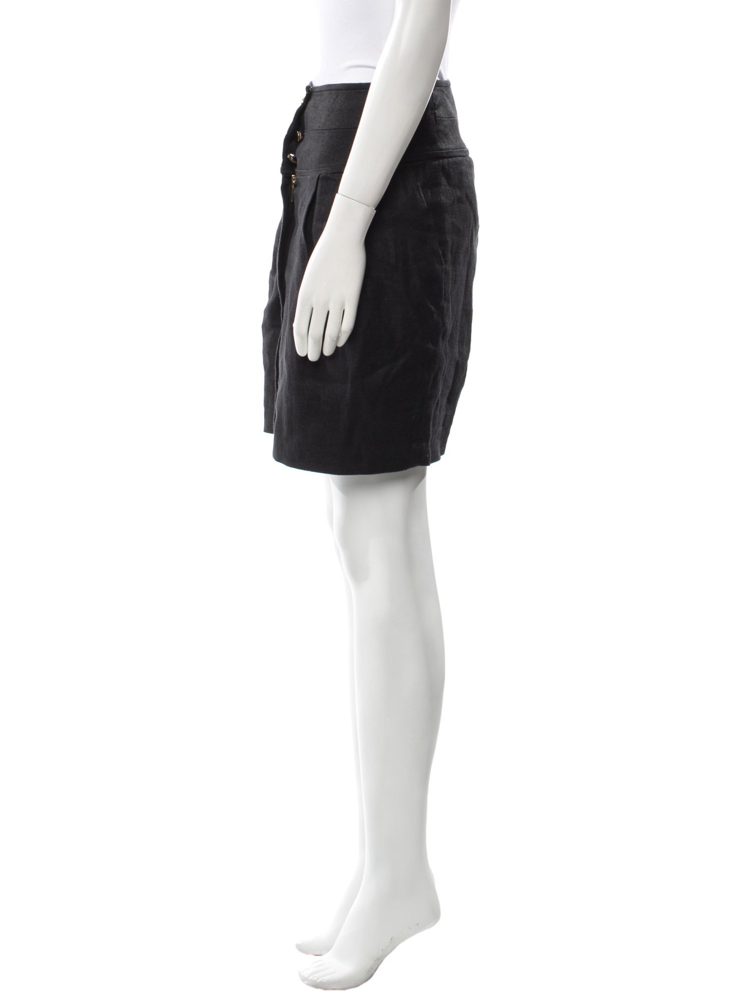 Tory Burch Linen Mini Skirt