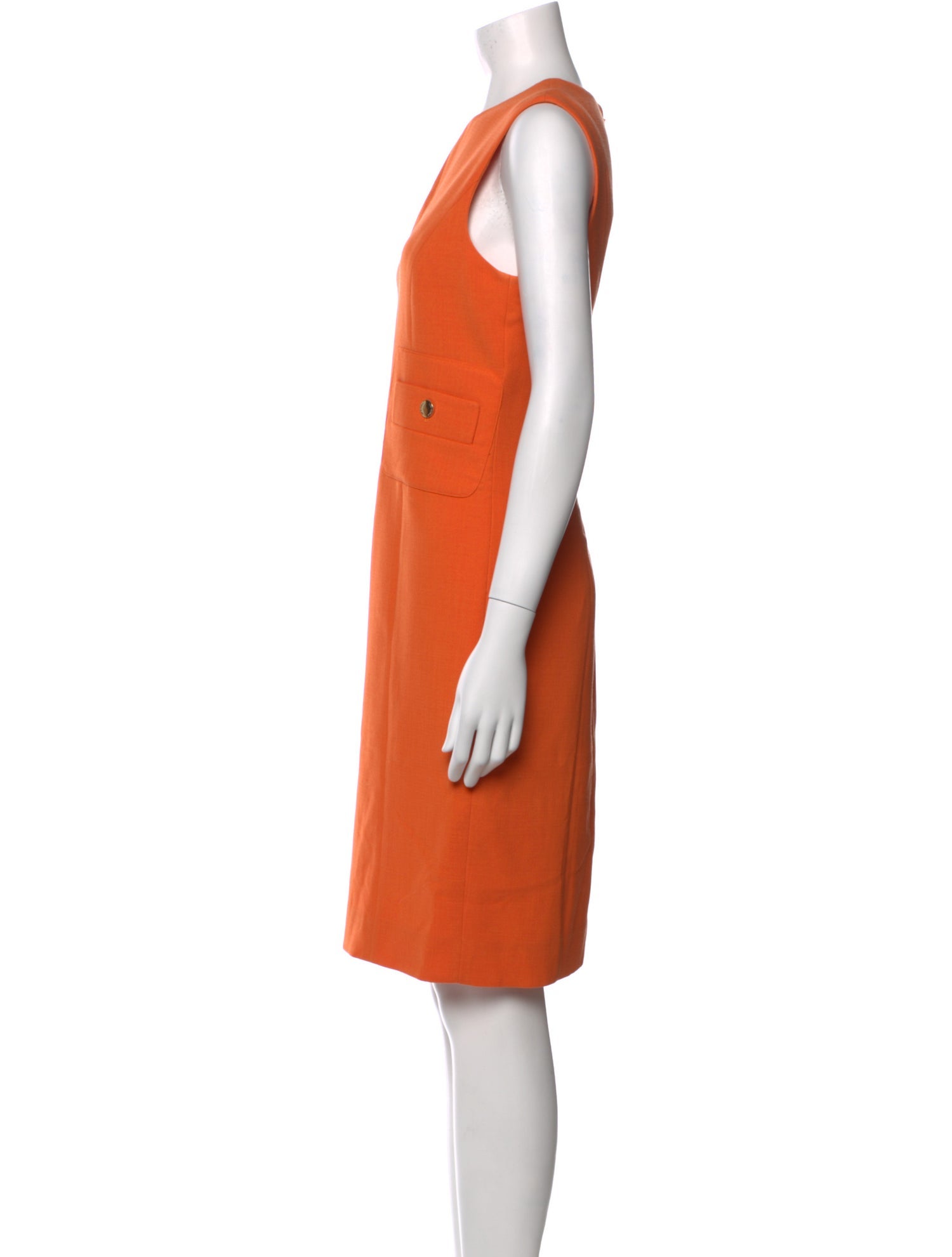 Tory Burch Crew Neck Knee-Length Dress