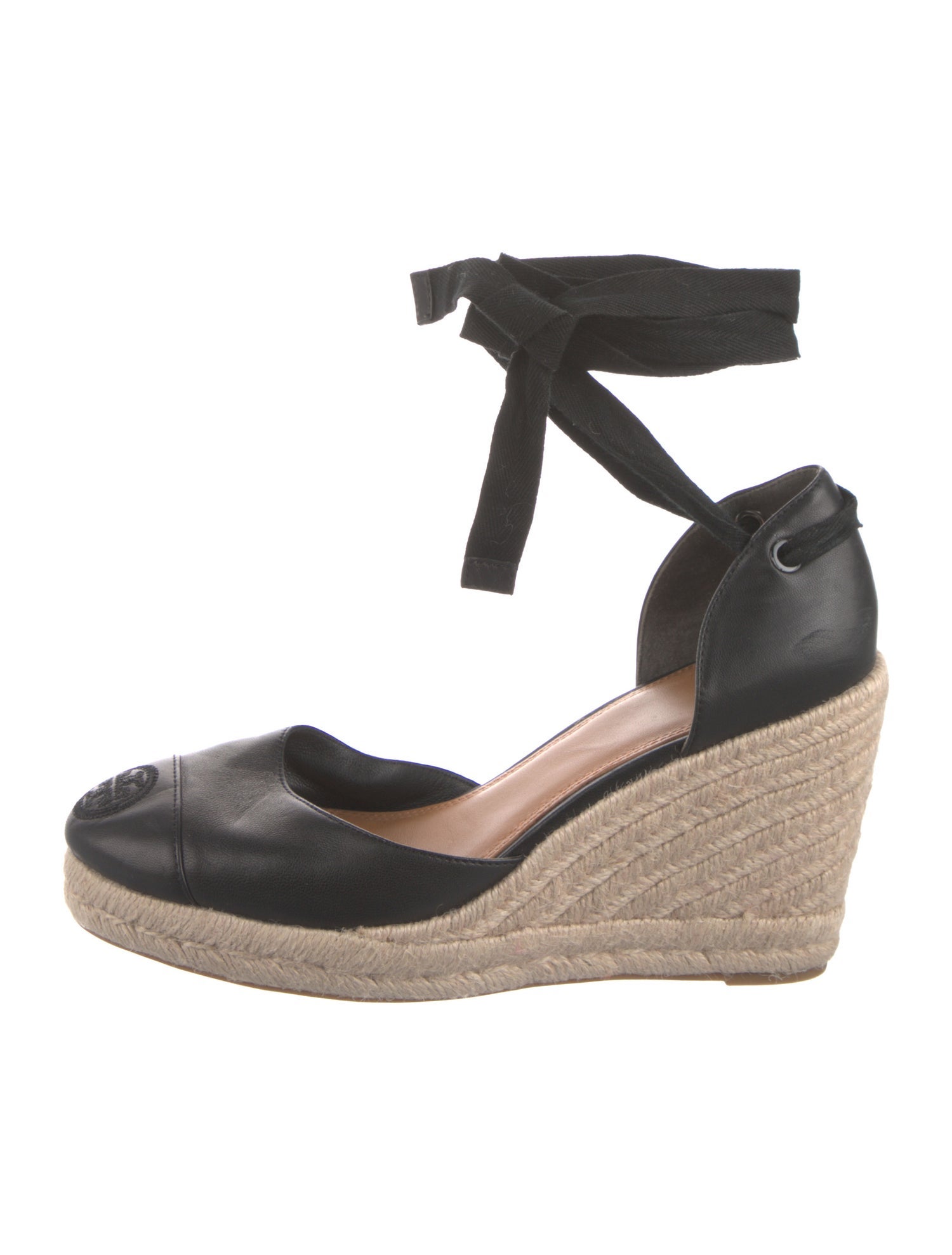 Tory Burch Leather Colorblock Pattern D'Orsay Pumps