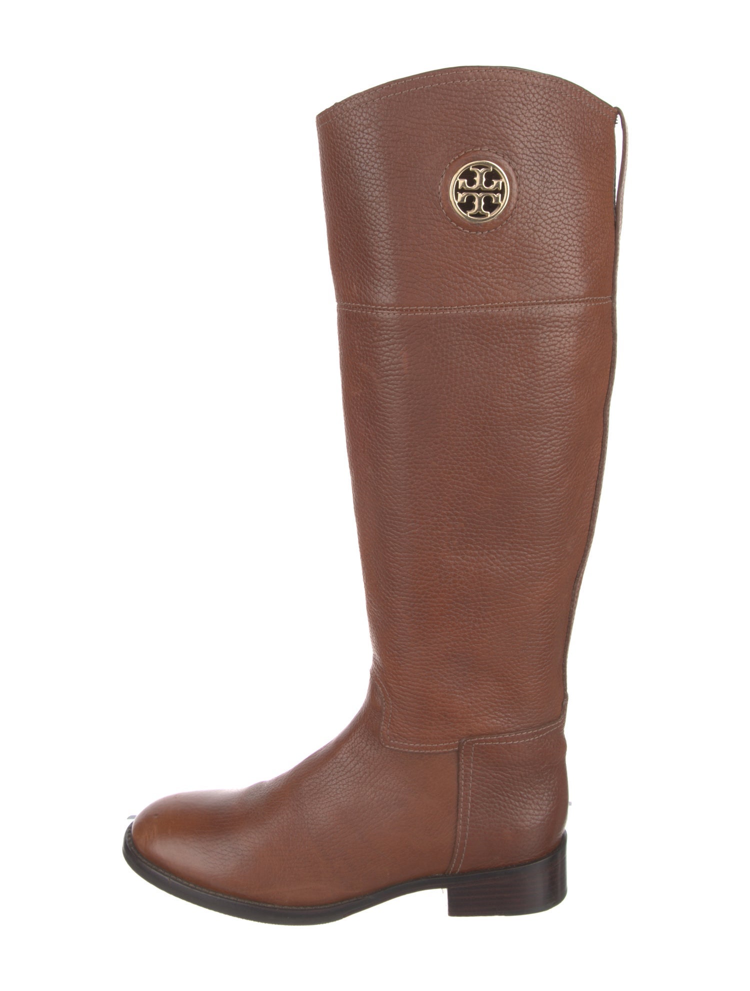Tory Burch Leather Riding Boots