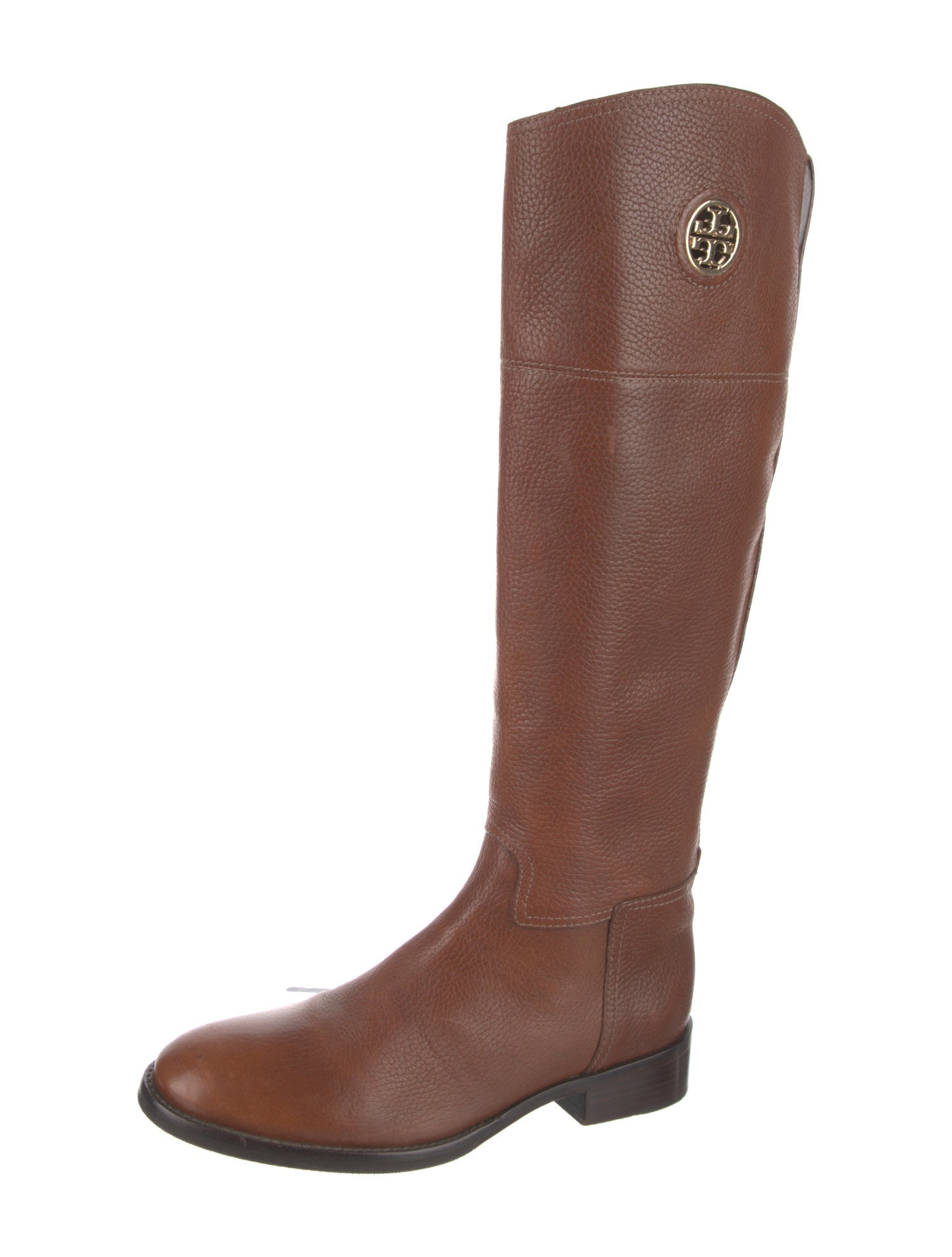 Tory Burch Leather Riding Boots