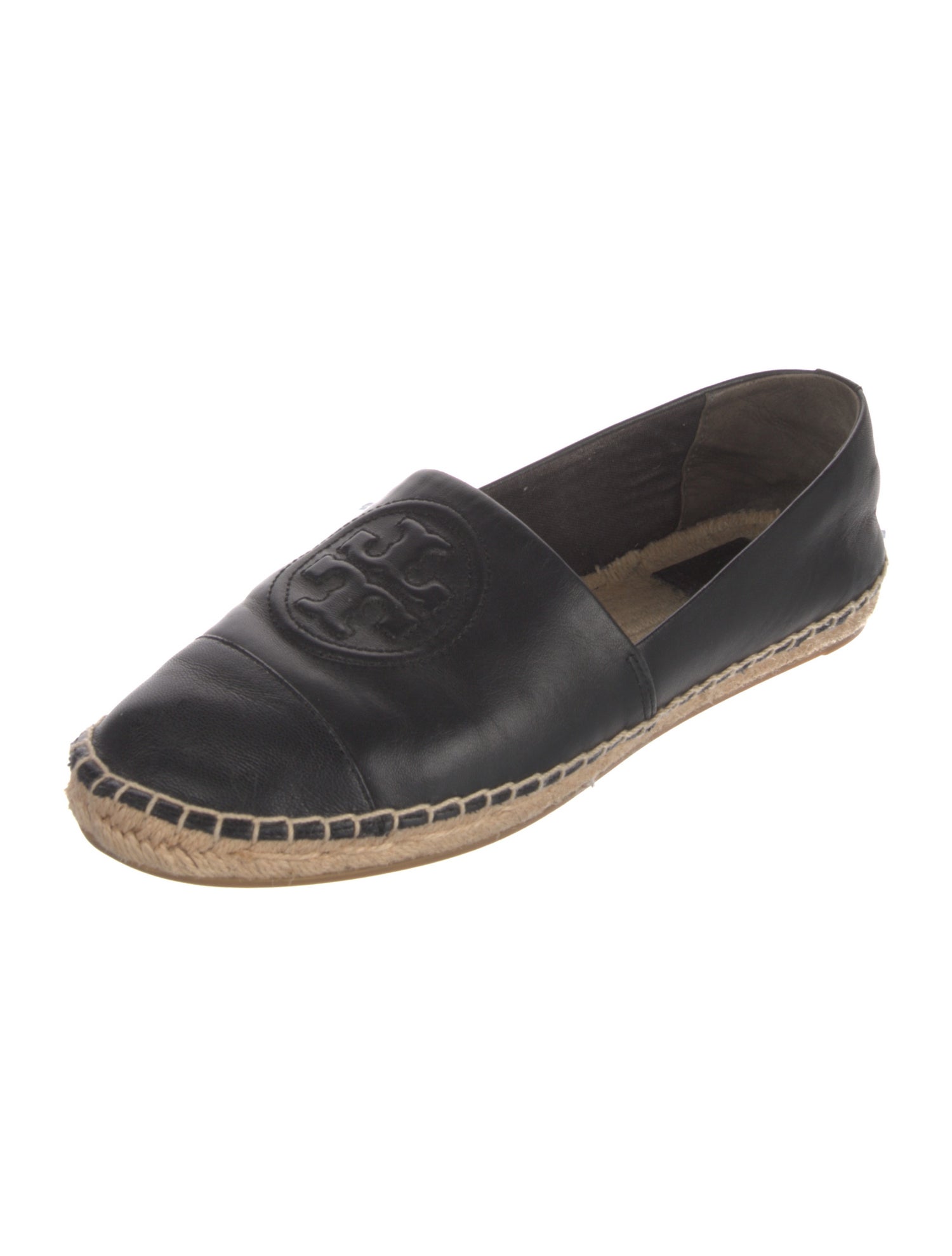 Tory Burch Leather Espadrilles