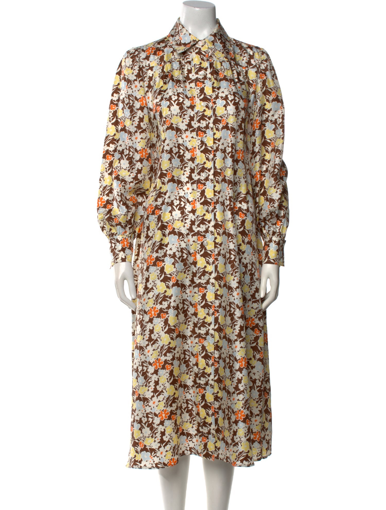 Tory Burch Silk Midi Length Dress