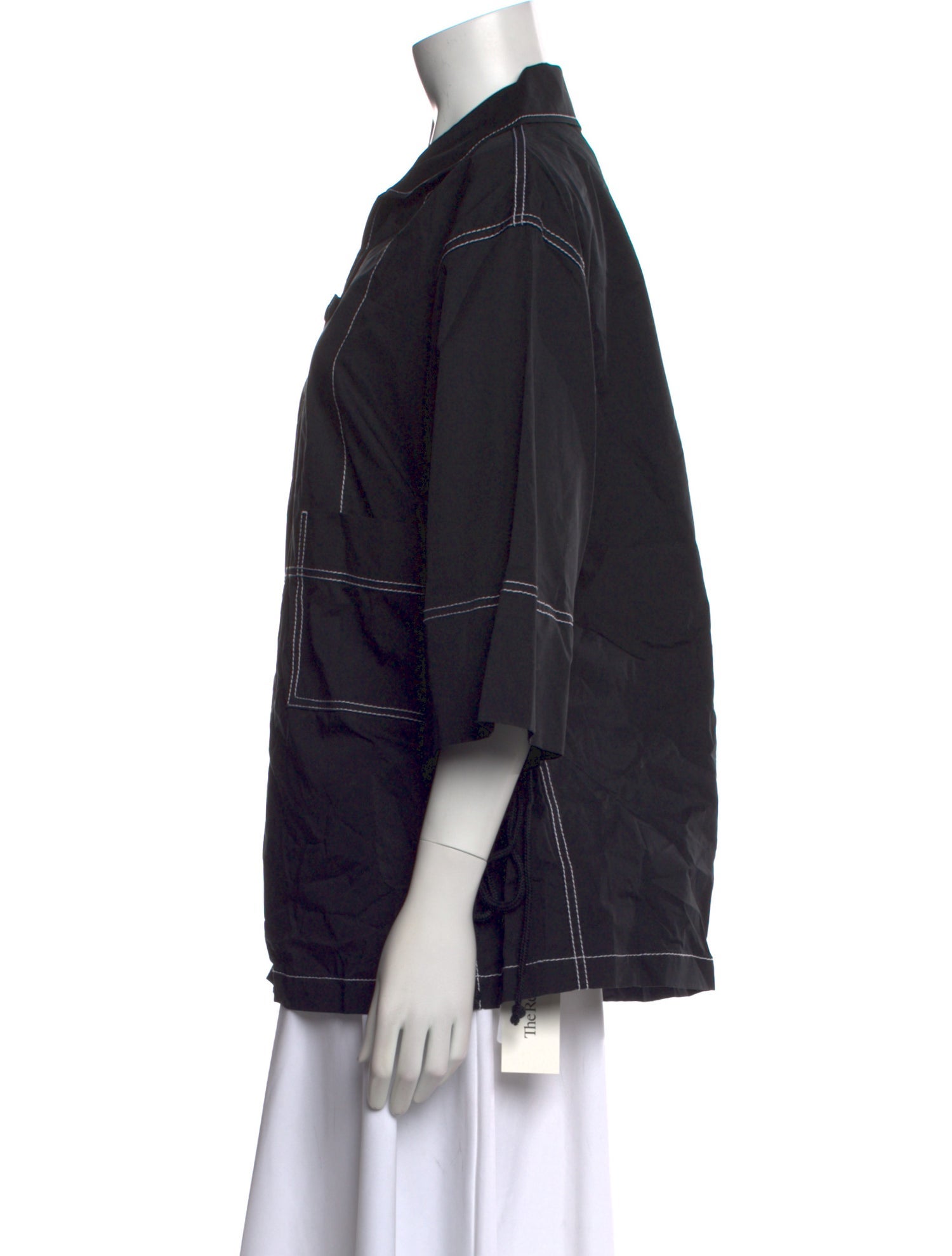 Tory Burch Three-Quarter Sleeve Button-Up Top w/ Tags