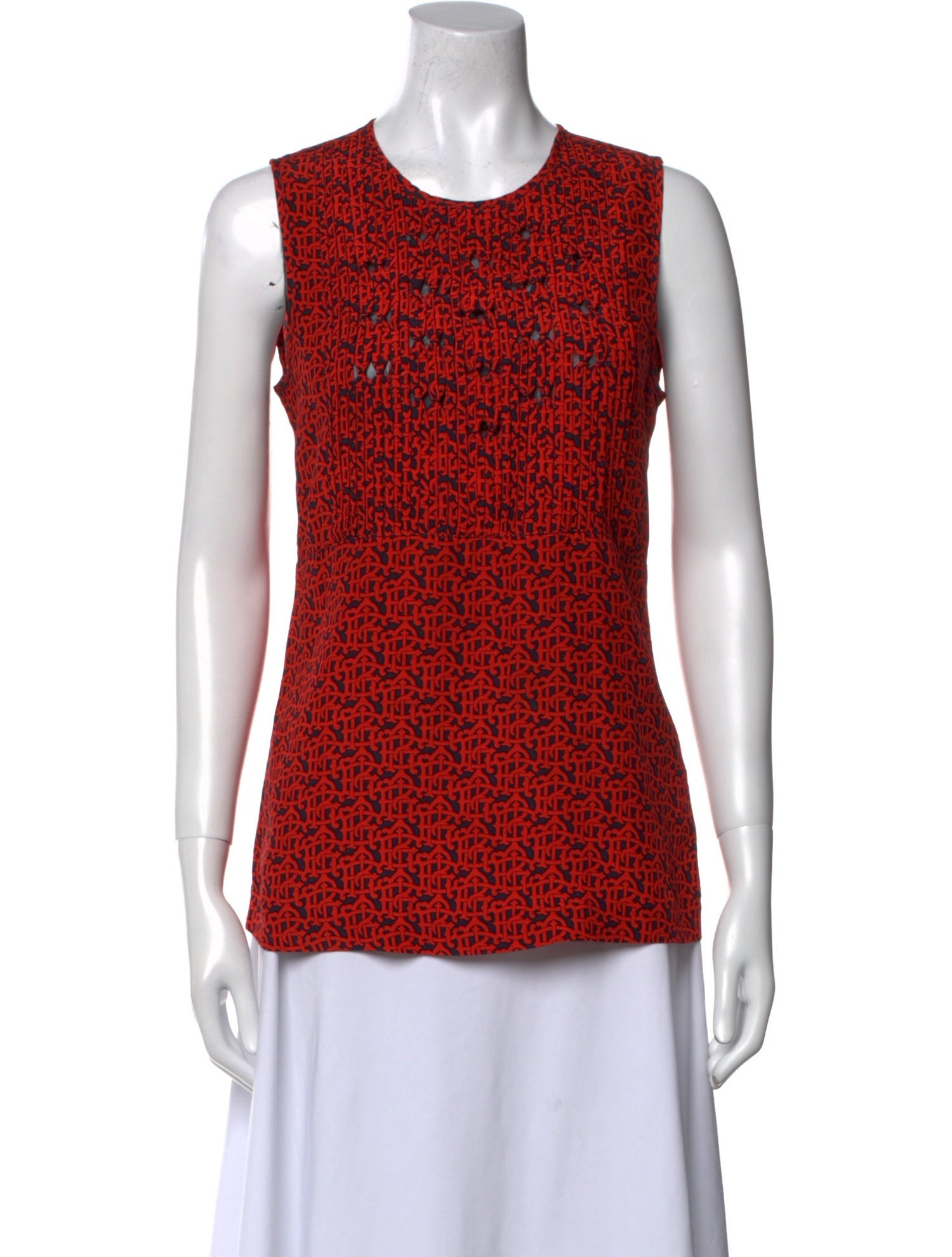 Tory Burch Silk Printed Top