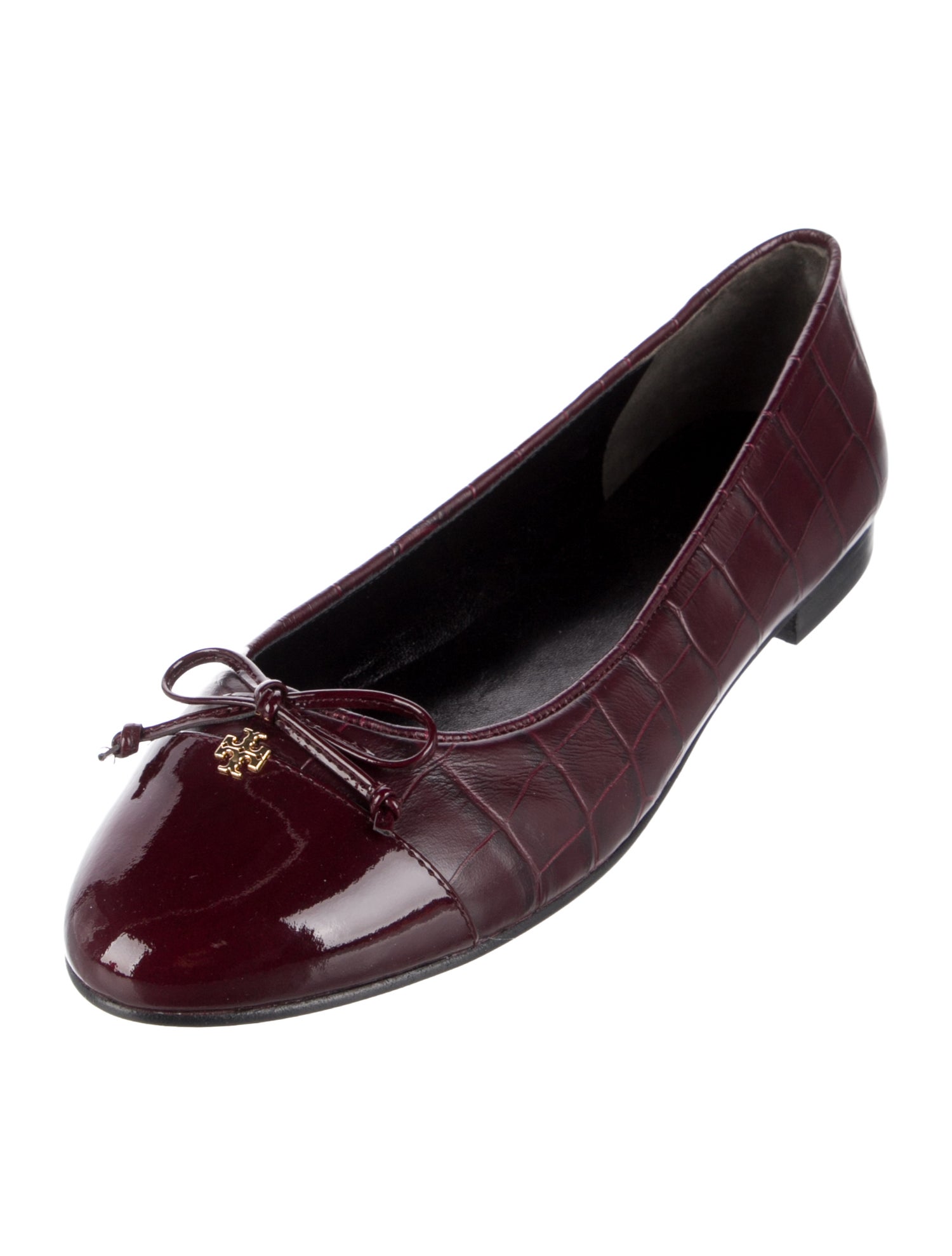 Tory Burch Leather Ballet Flats