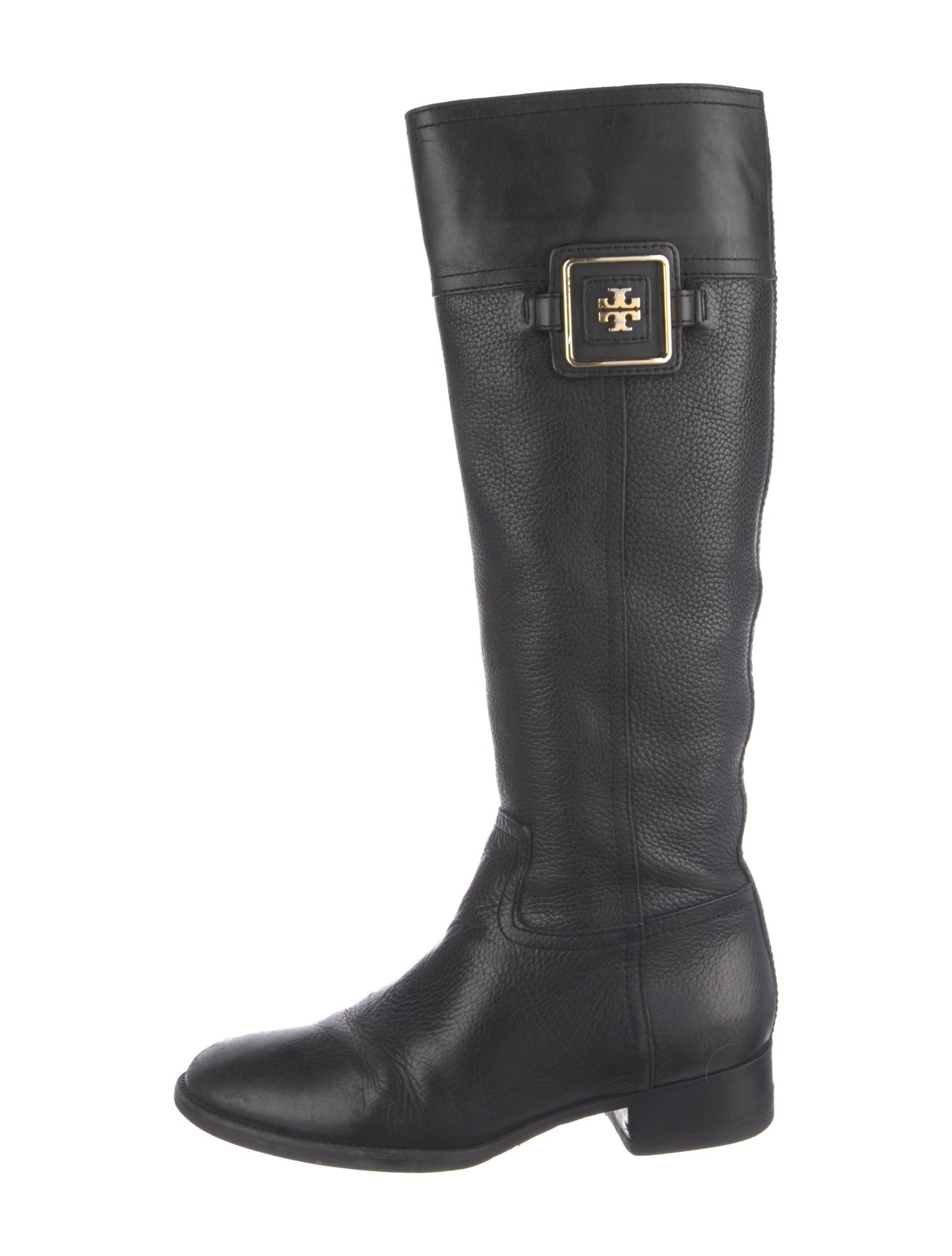 Tory Burch Leather Riding Boots