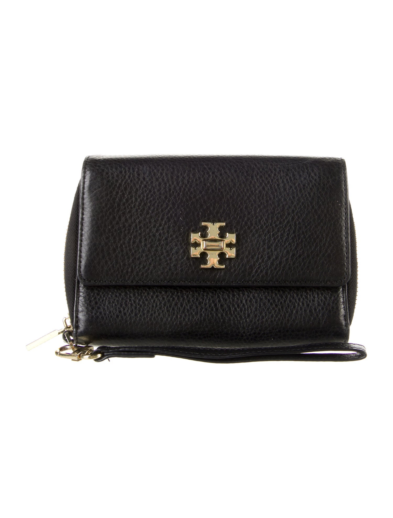 Tory Burch Leather Wristlet