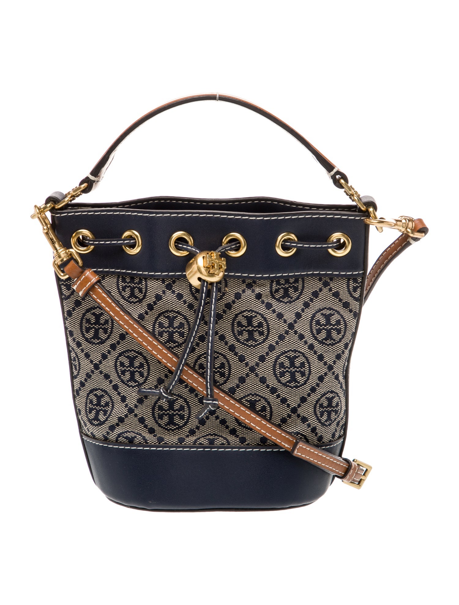 Tory Burch Canvas Bucket Bag