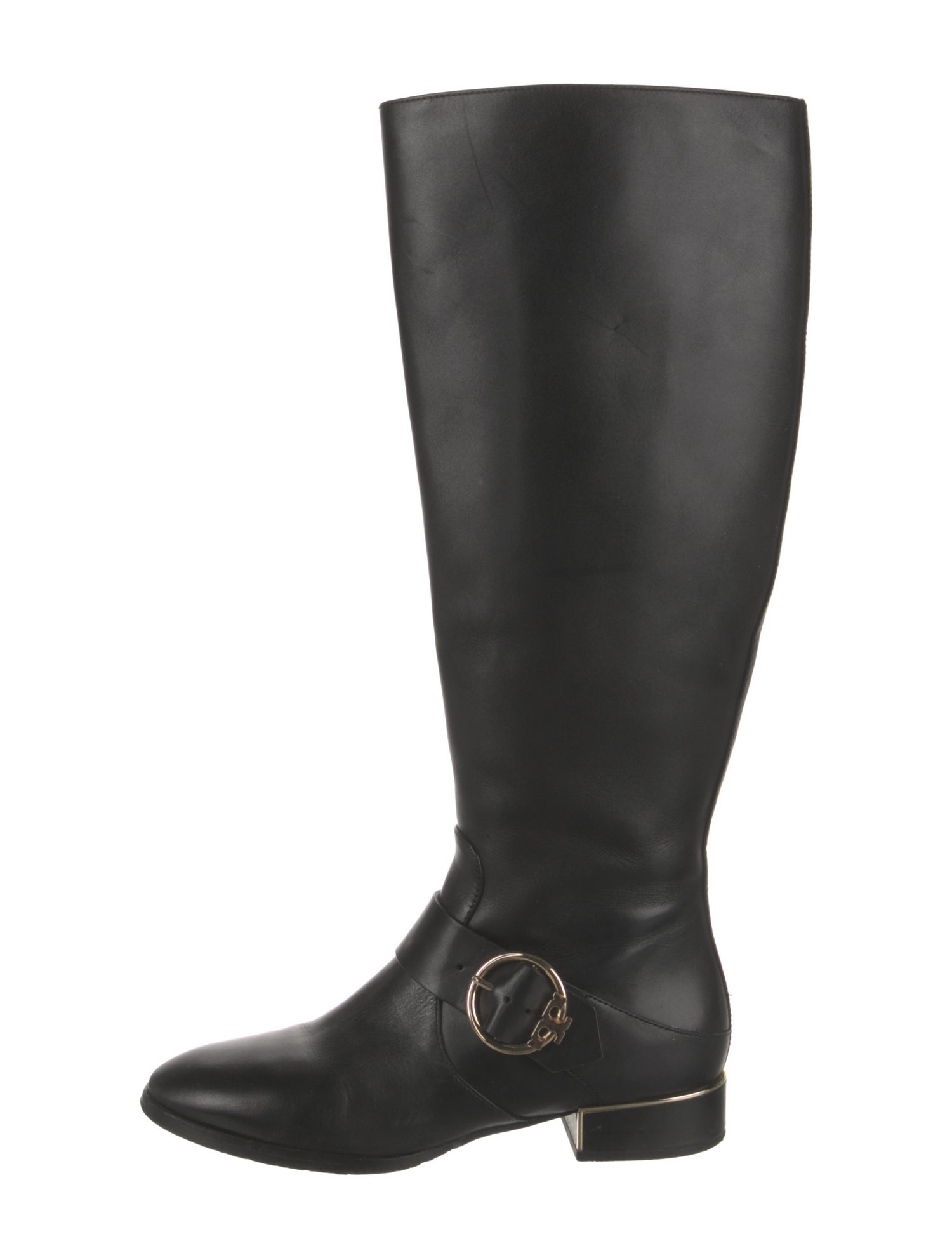 Tory Burch Leather Riding Boots