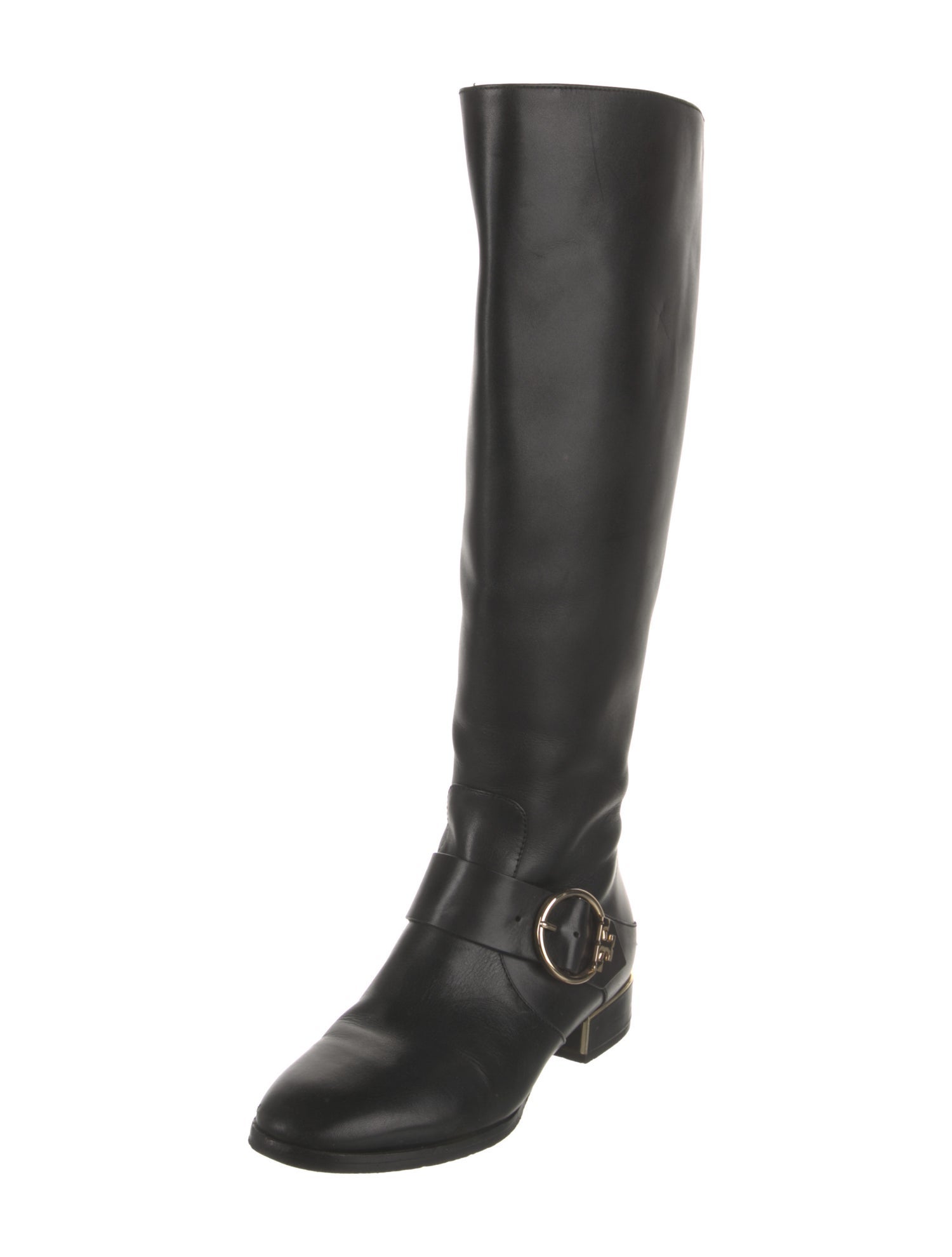 Tory Burch Leather Riding Boots
