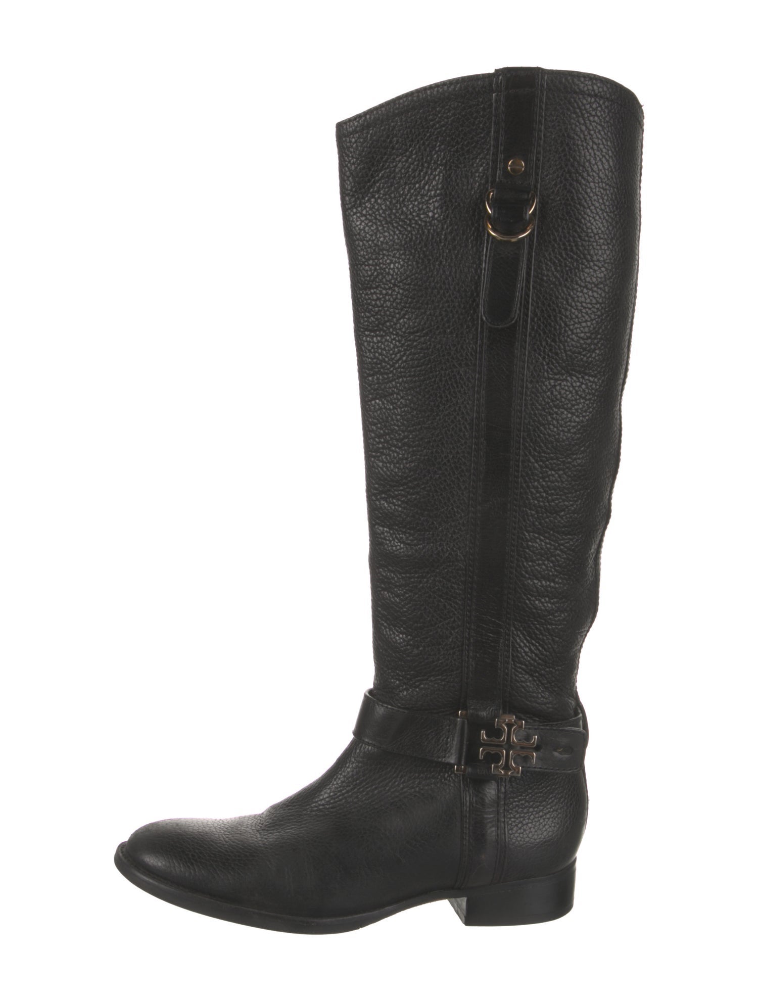 Tory Burch Leather Riding Boots