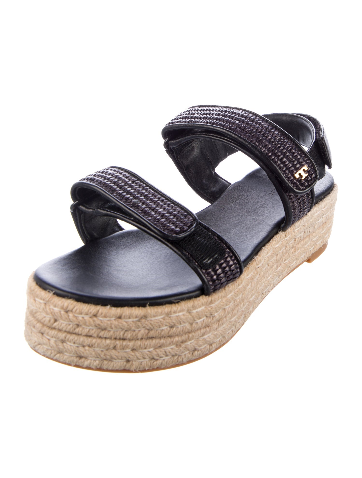 Tory Burch Leather Espadrilles