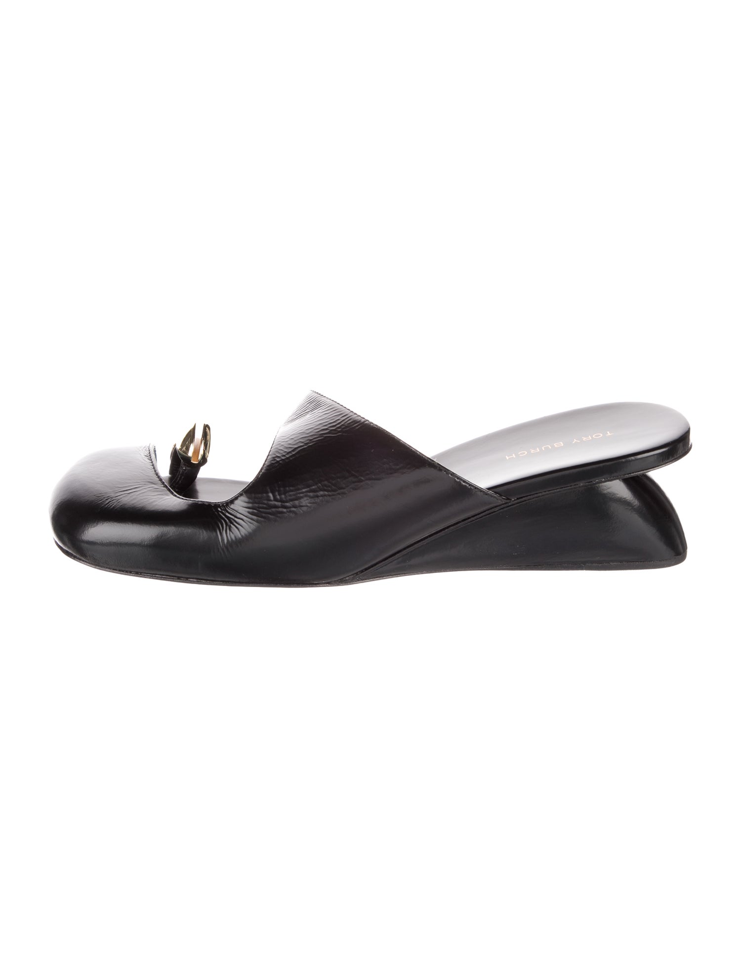 Tory Burch Leather Slides