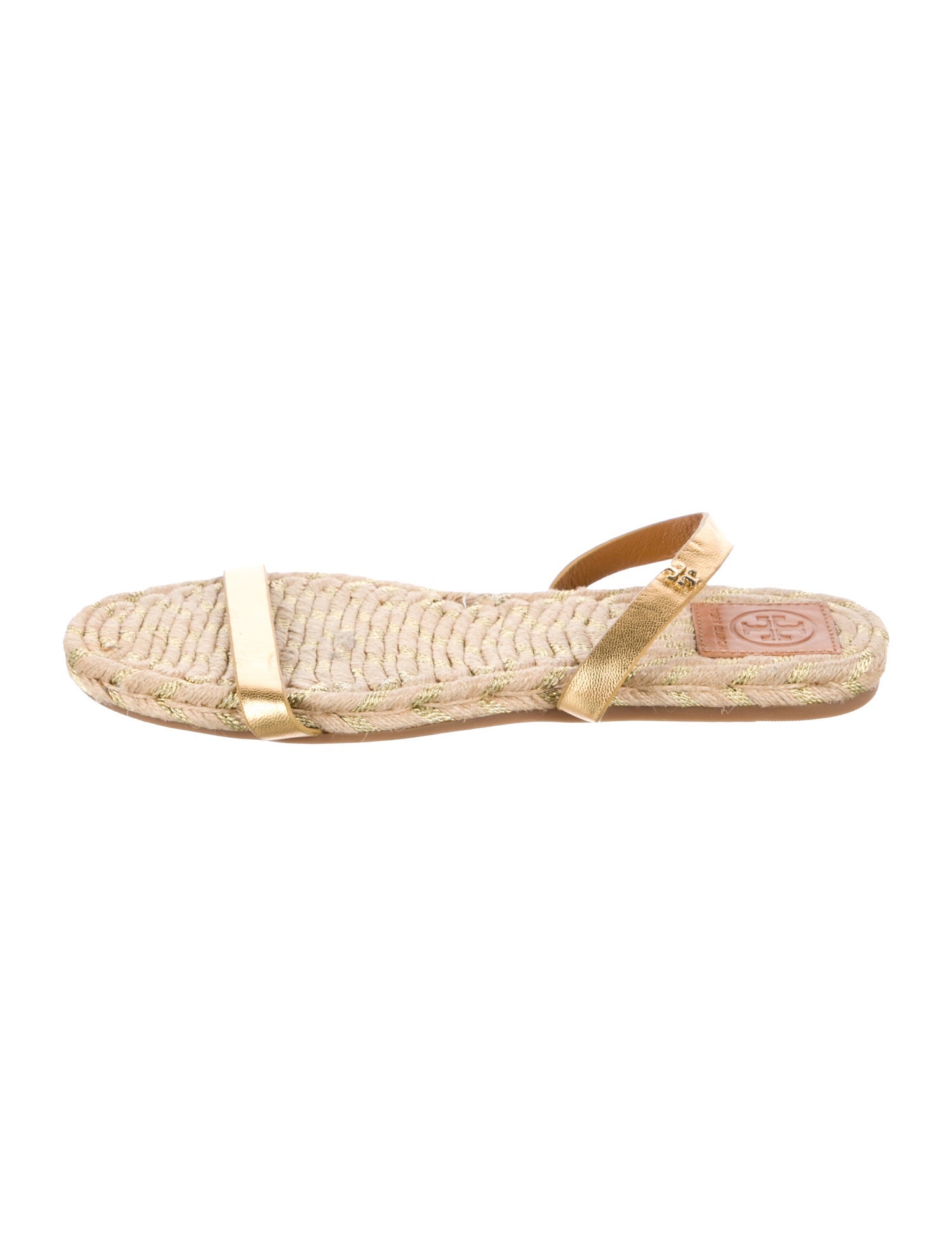 Tory Burch Leather Espadrilles