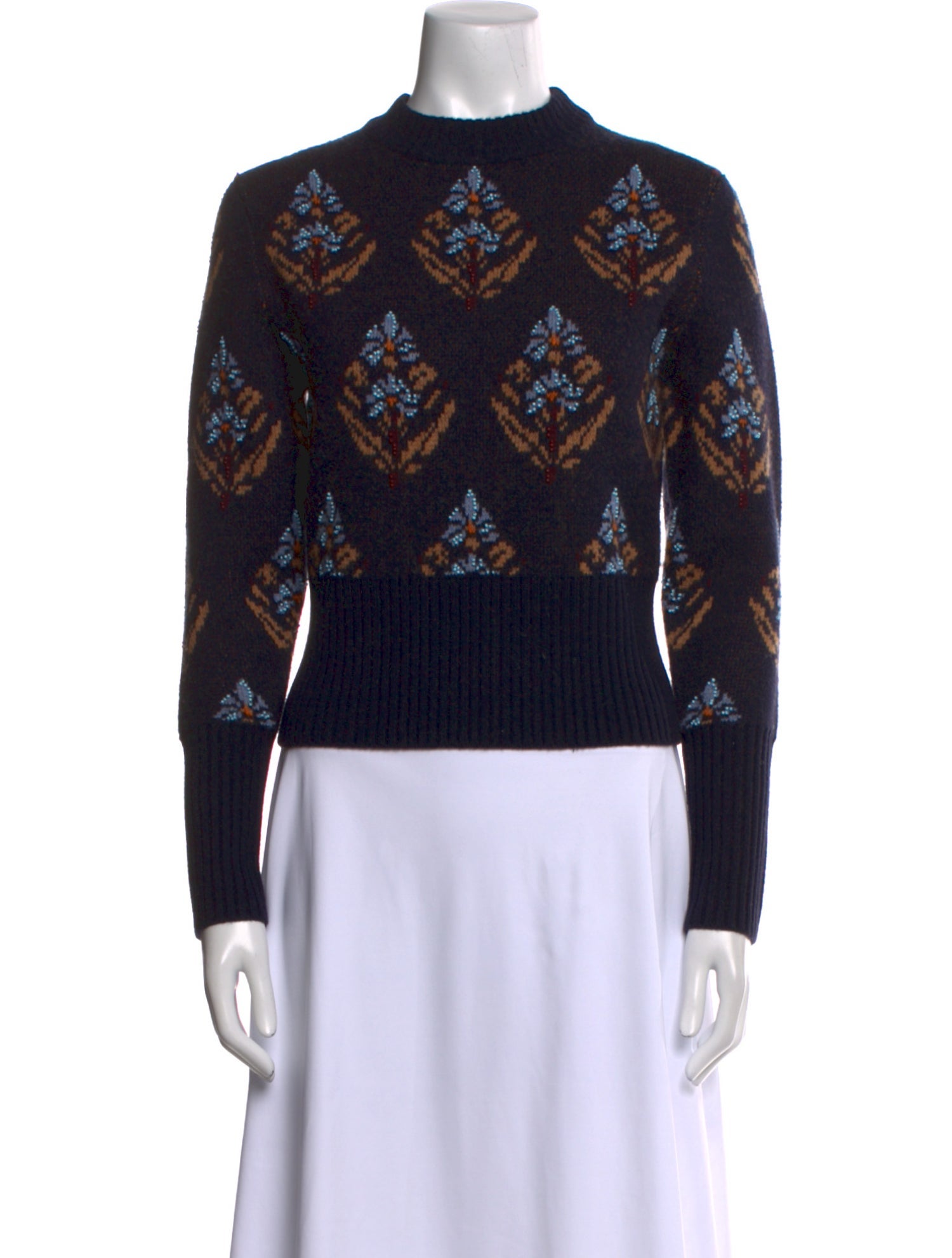 Tory Burch Wool Printed Sweater
