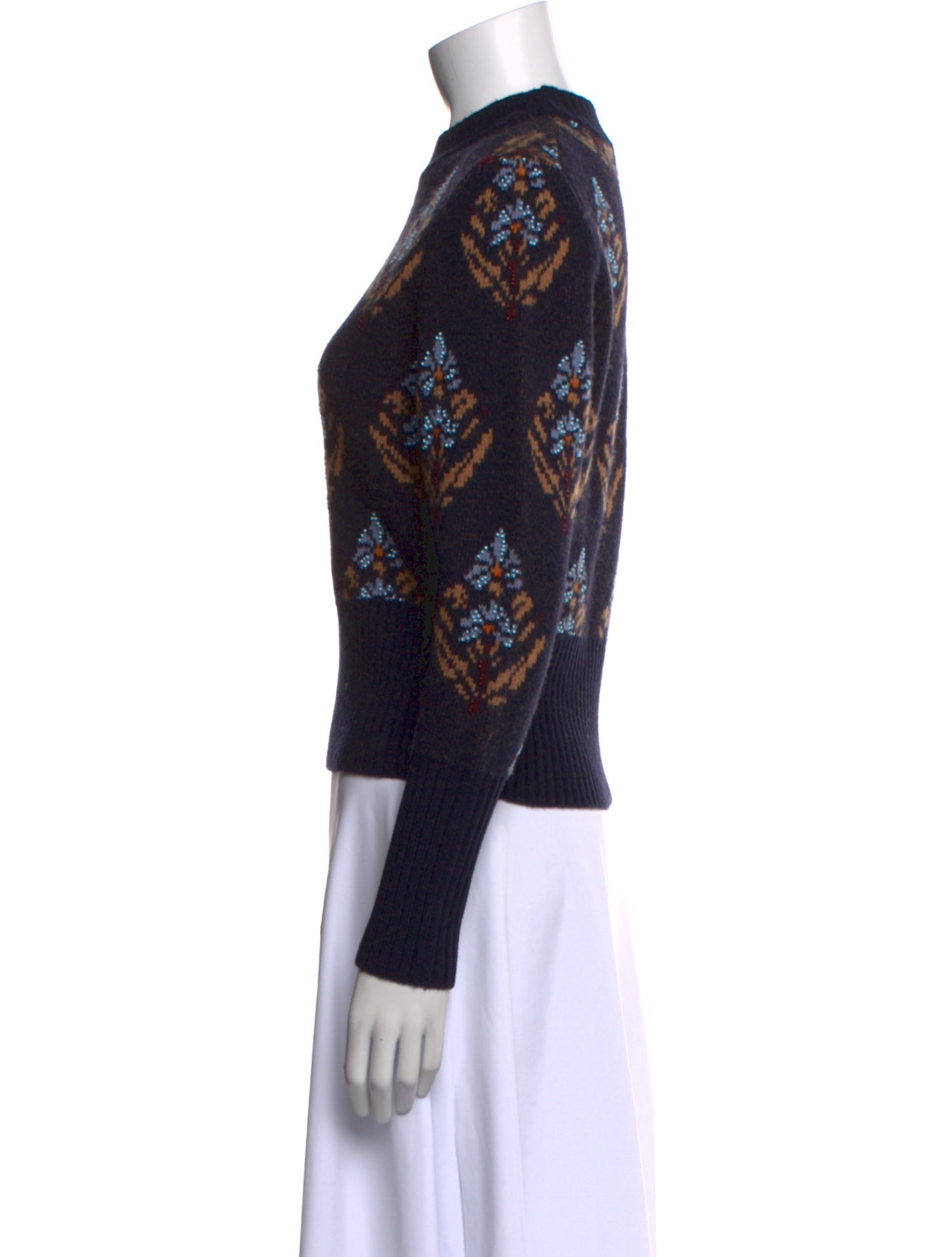 Tory Burch Wool Printed Sweater