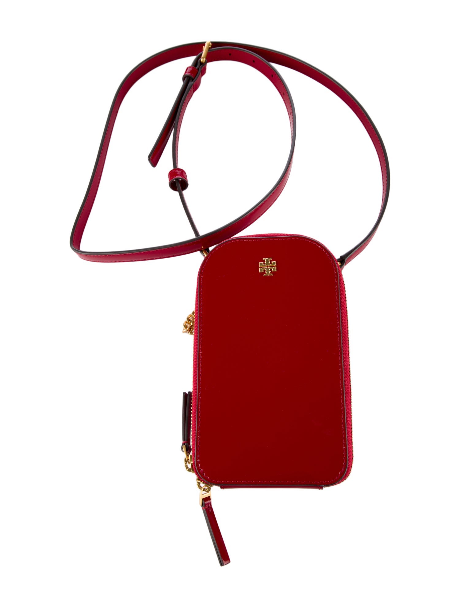 Tory Burch patent leather traveling bag