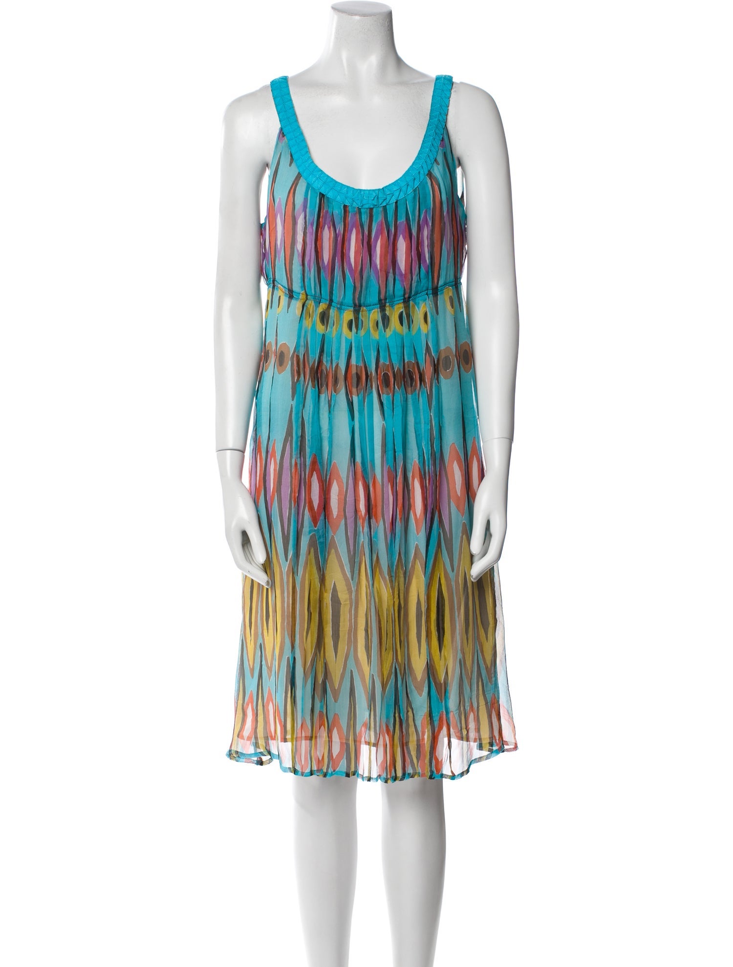 Tory Burch Silk Midi Length Dress