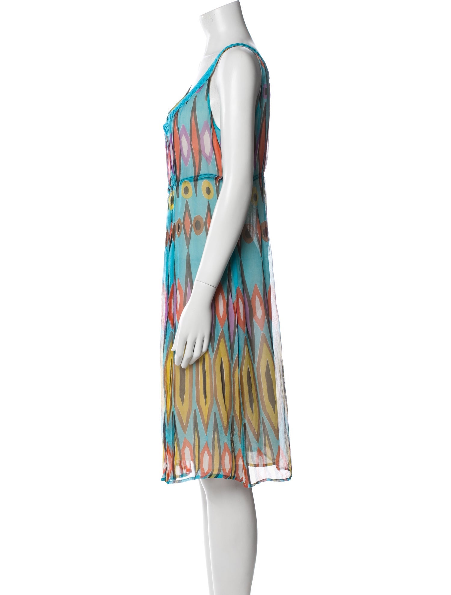 Tory Burch Silk Midi Length Dress