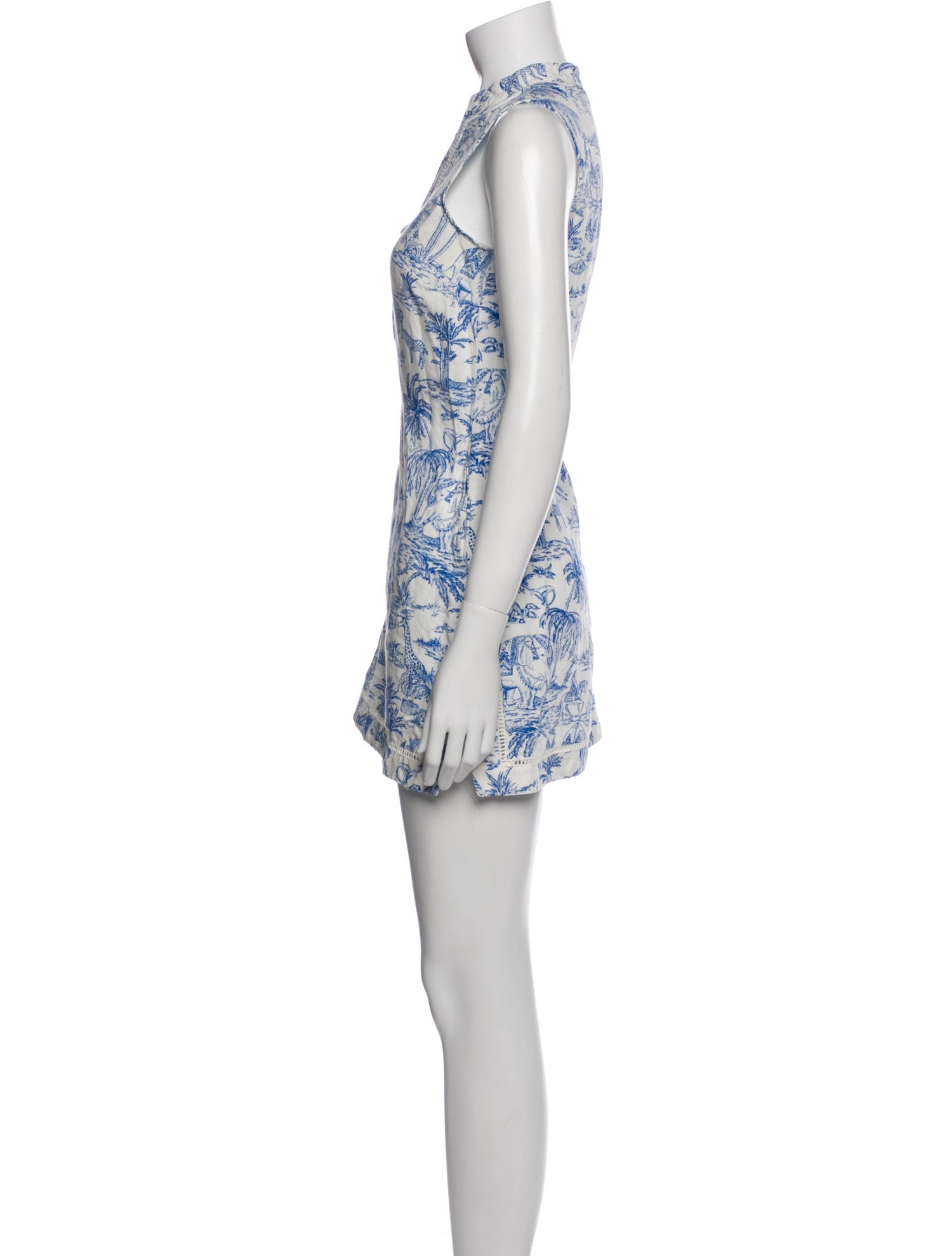 Tory Burch Linen Mini Dress