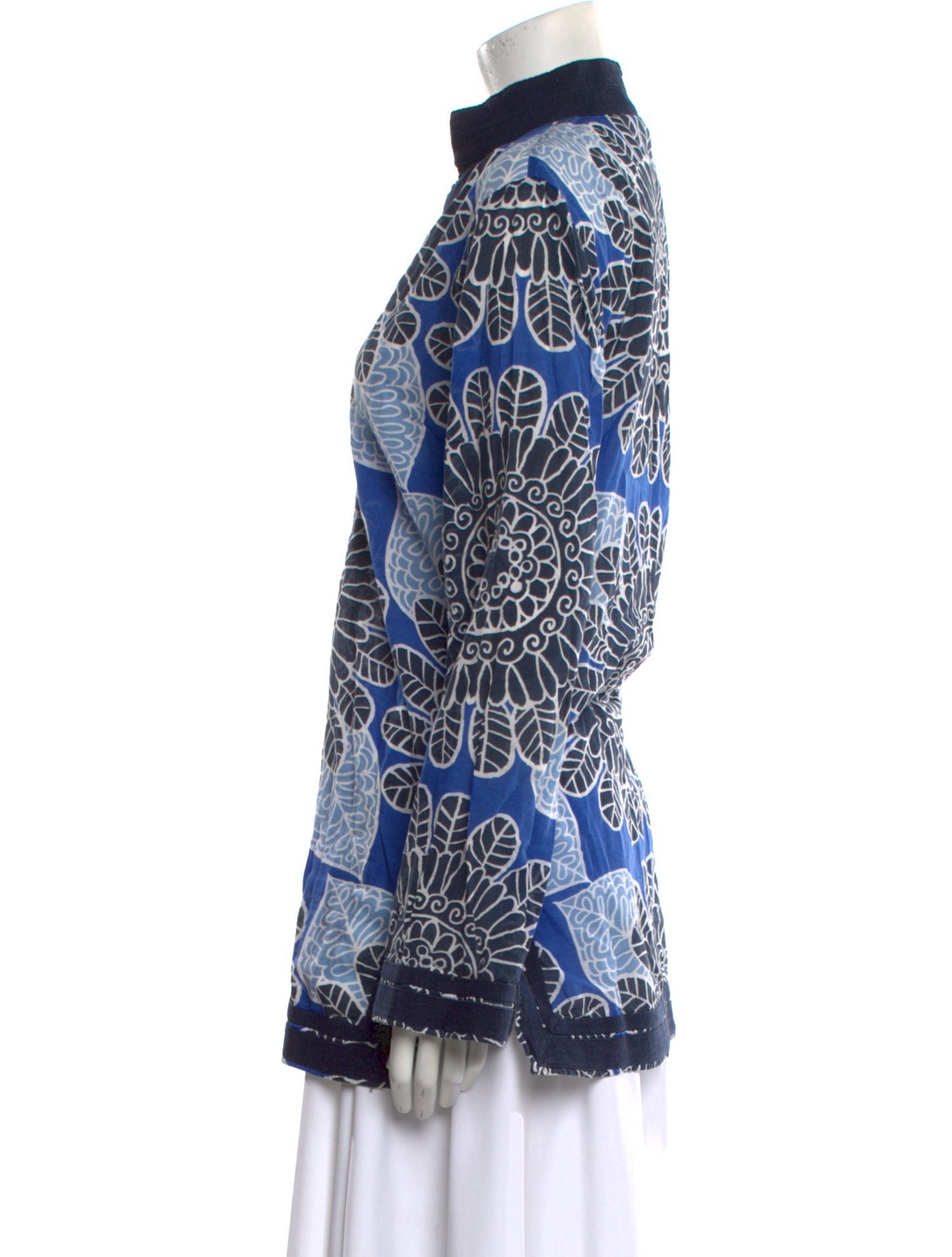 Tory Burch Printed V-Neck Tunic