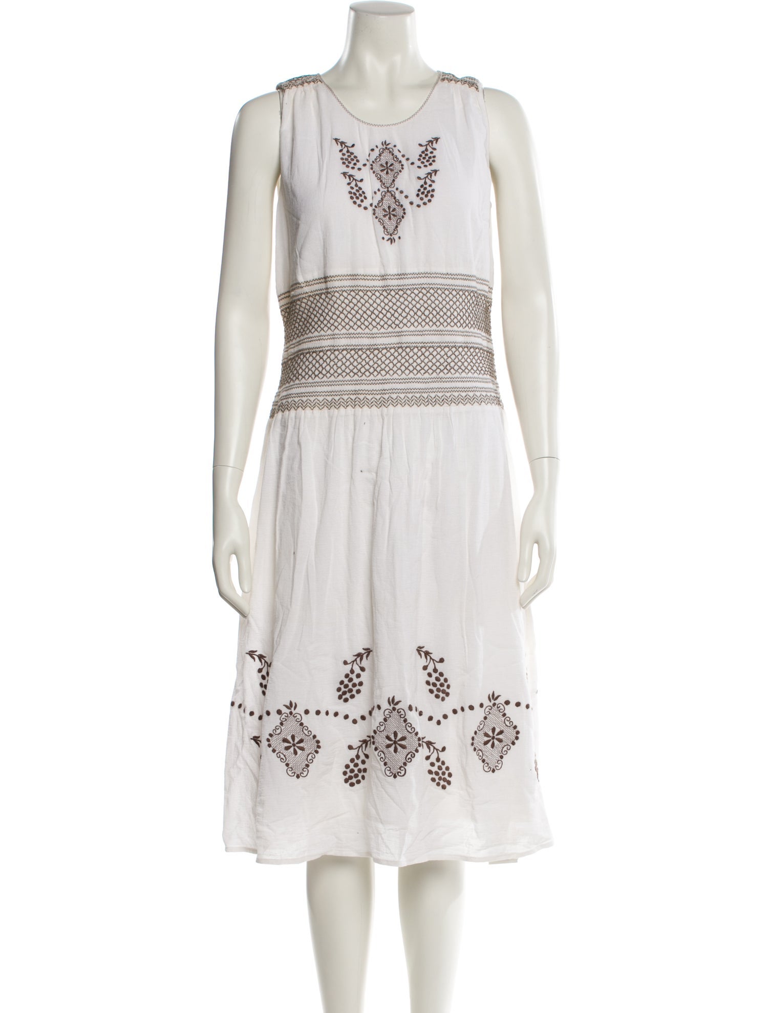 Tory Burch Printed Midi Length Dress