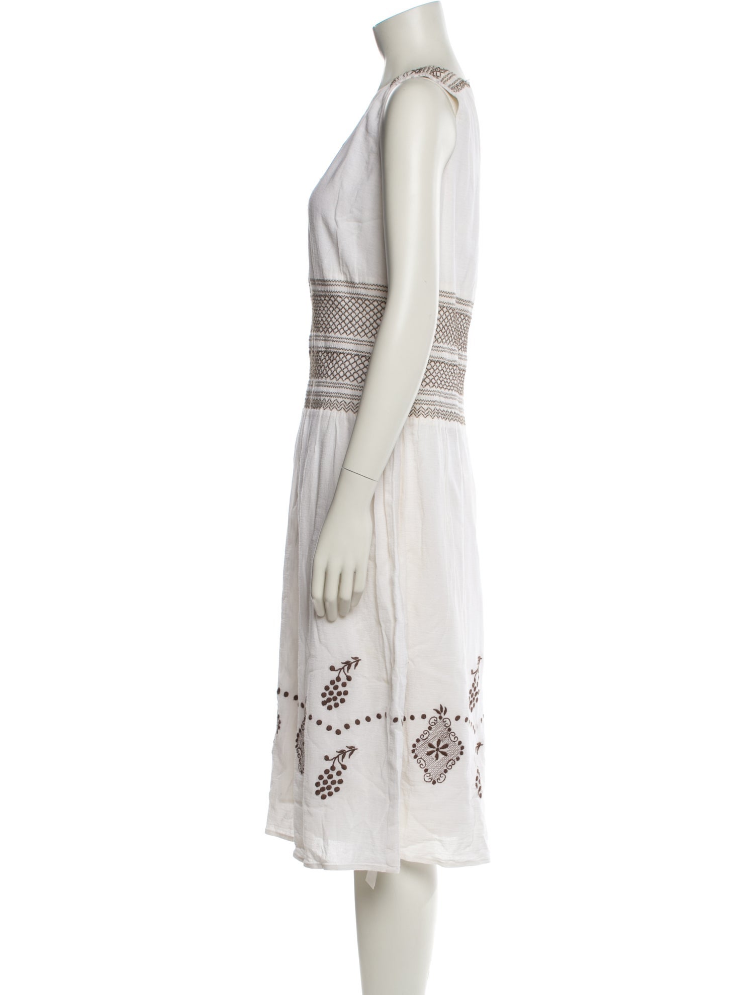 Tory Burch Printed Midi Length Dress