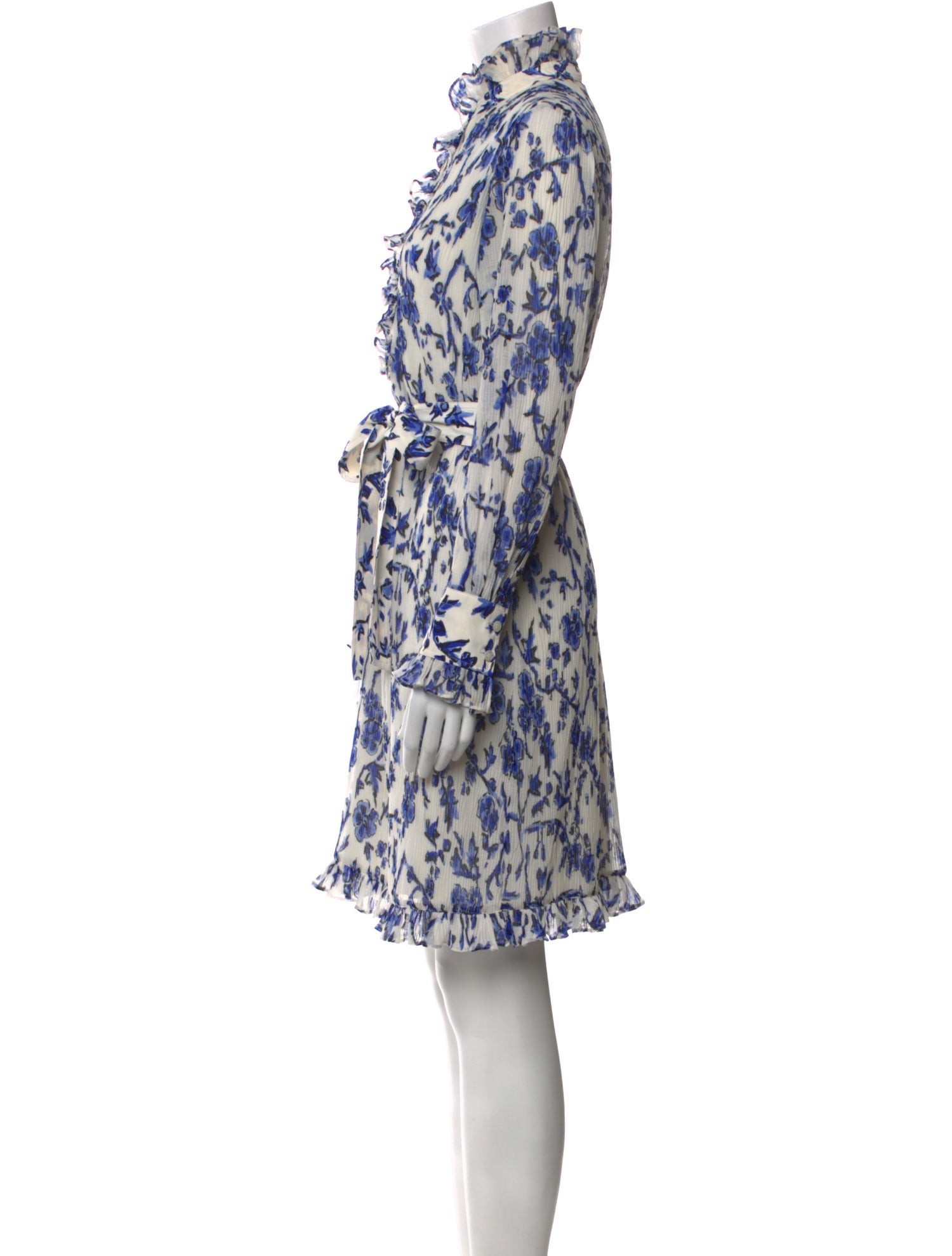 Tory Burch Floral Print Mini Dress