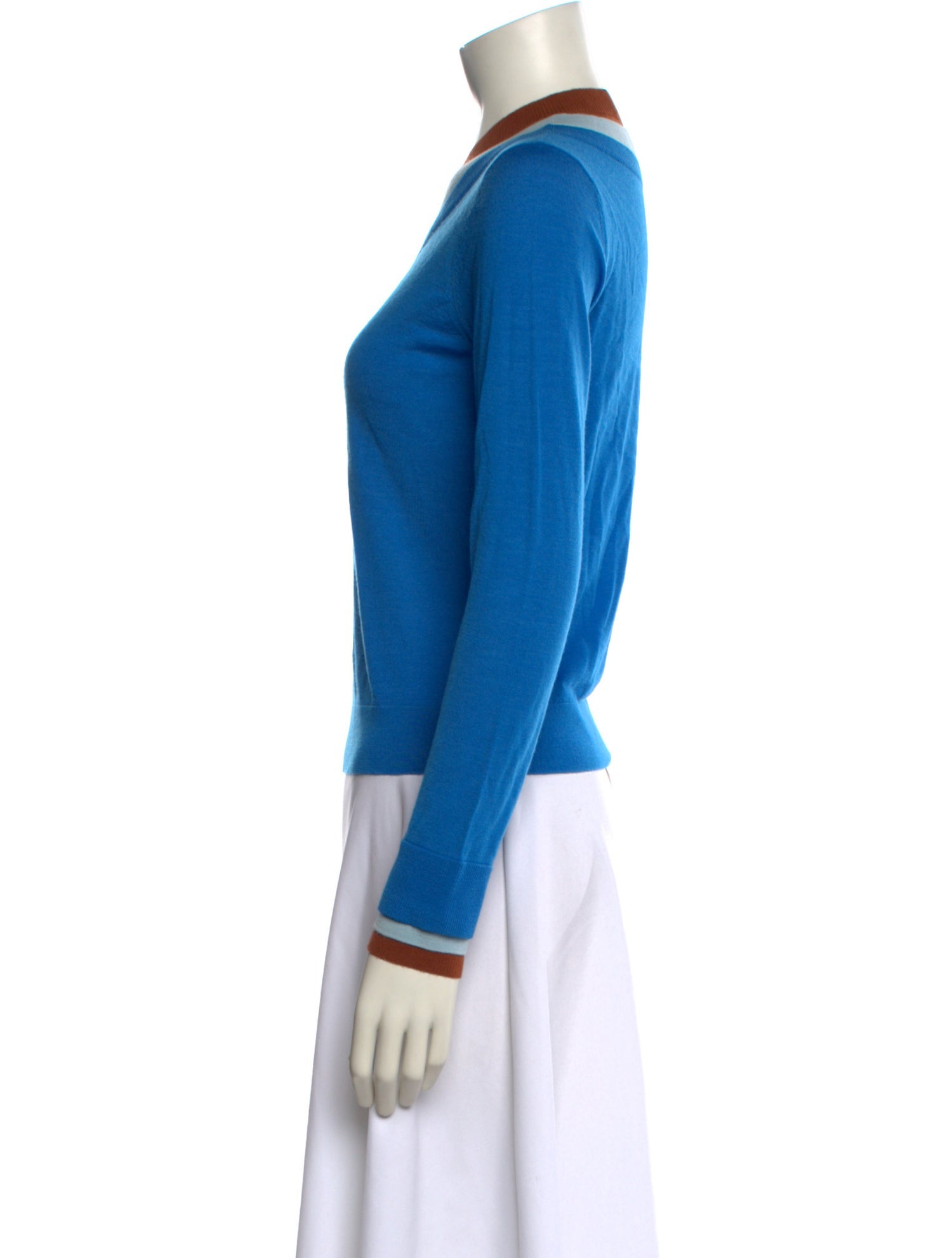Tory Burch Wool V-Neck Sweater
