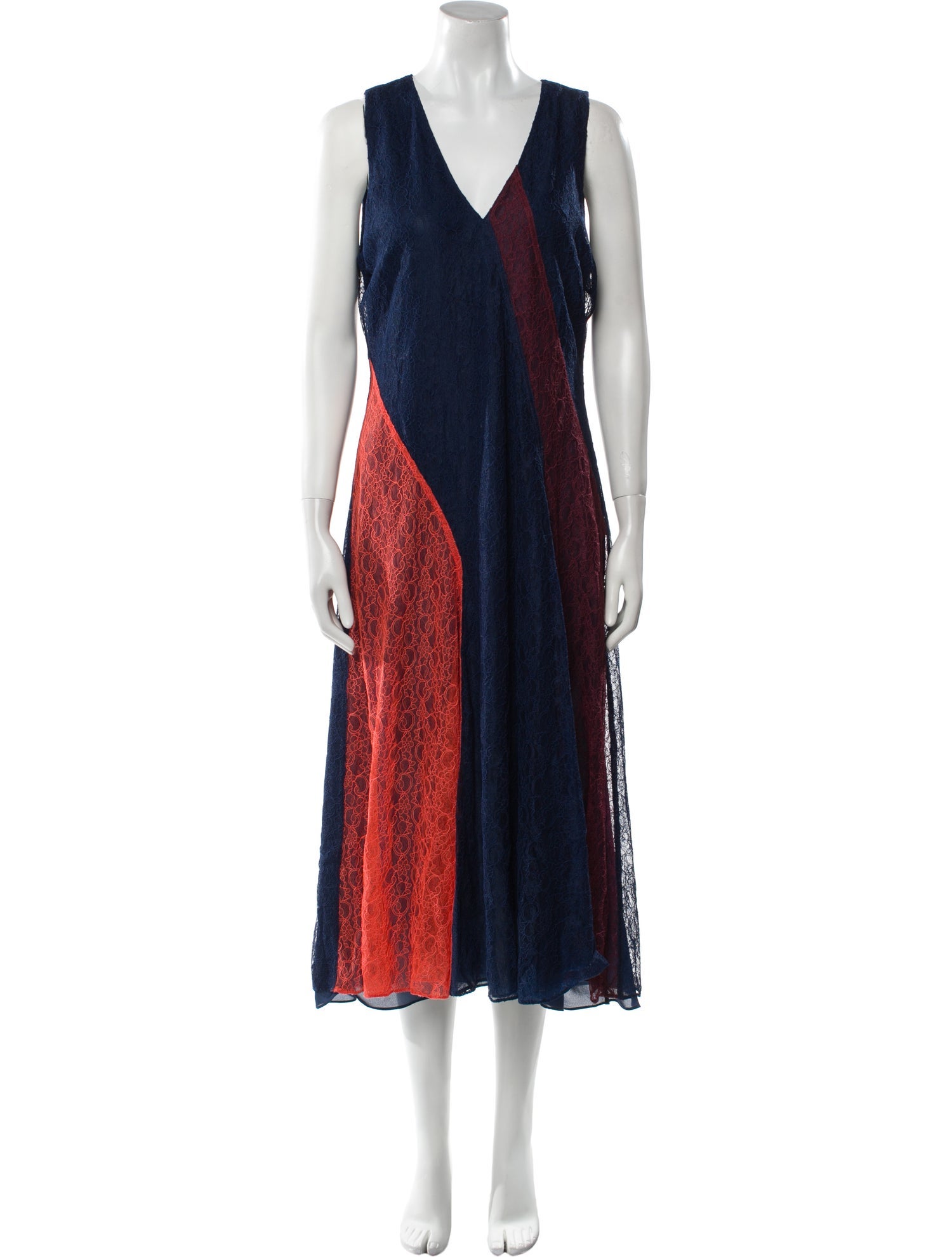 Tory Burch Lace Midi Length Dress