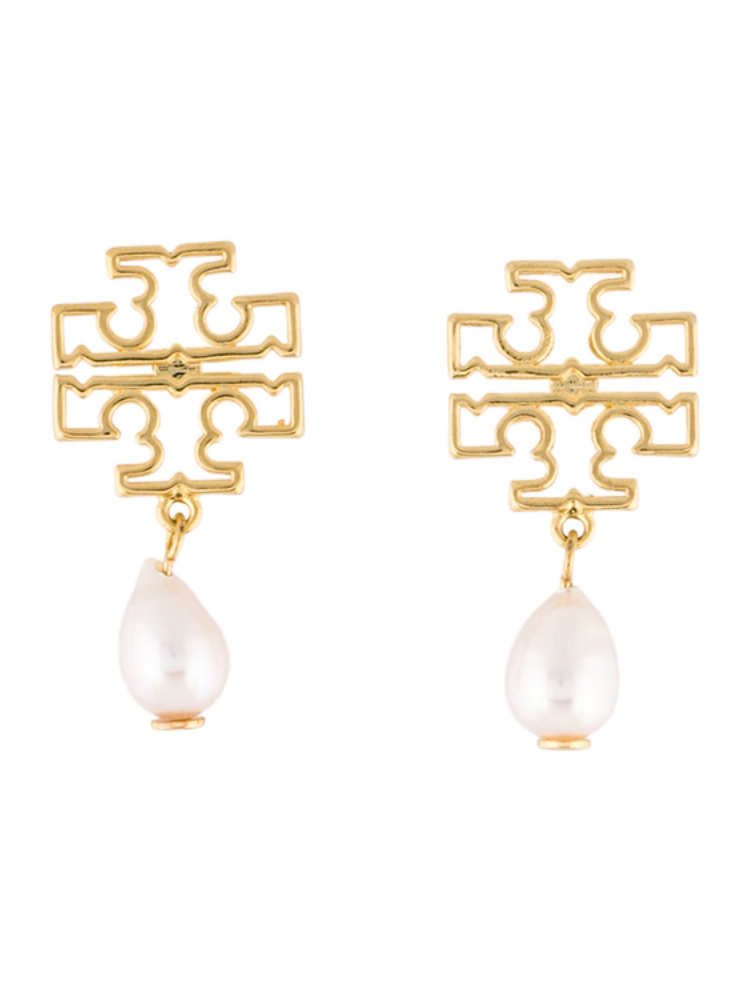 Tory Burch Pearl Britten Drop Earrings