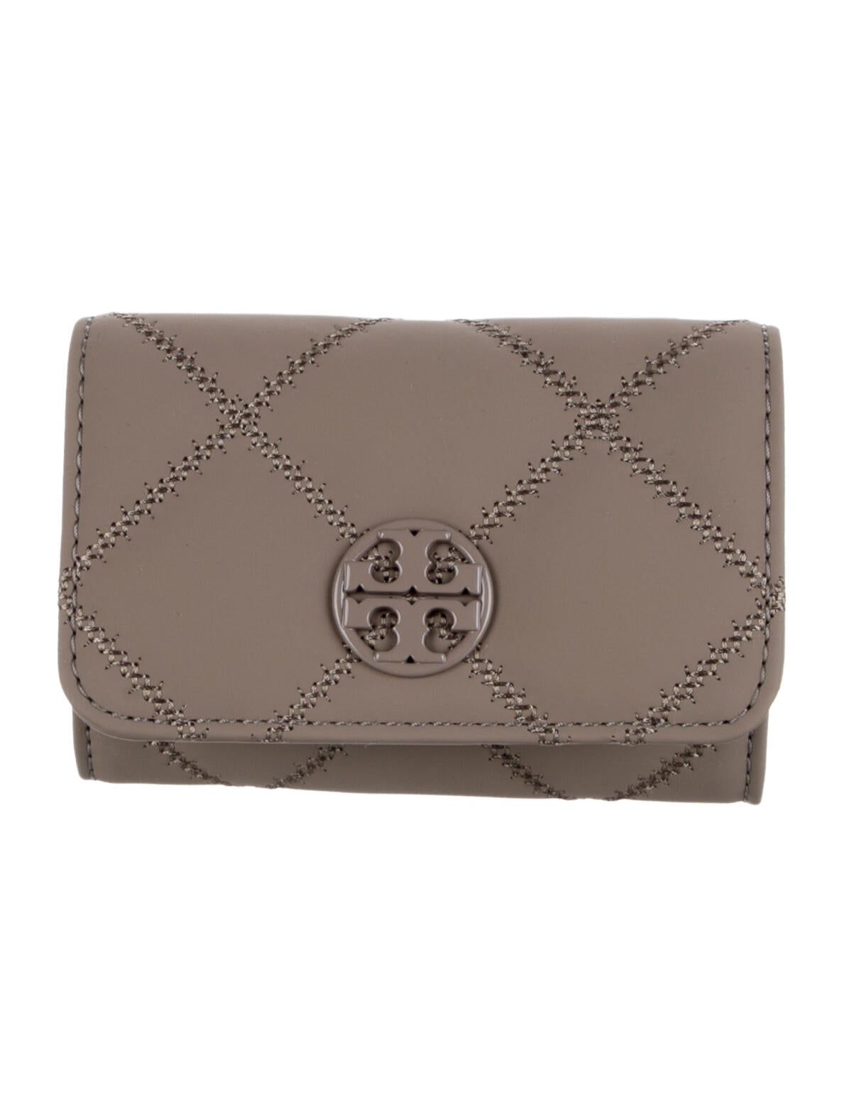 Tory Burch Leather Compact Wallet