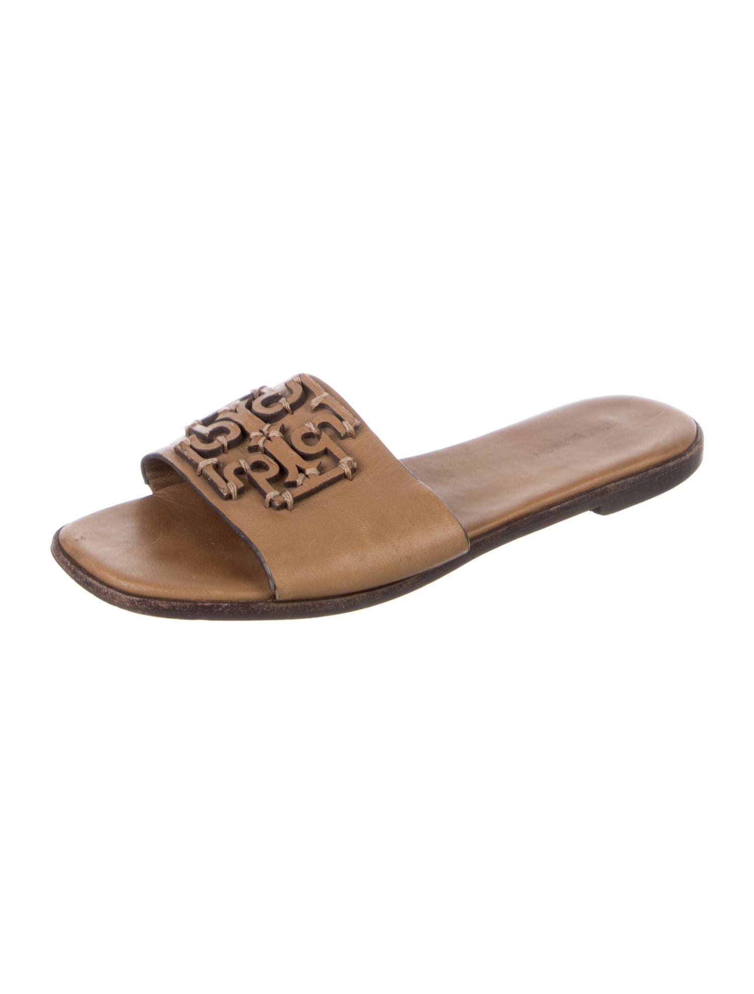 Tory Burch Leather Slides